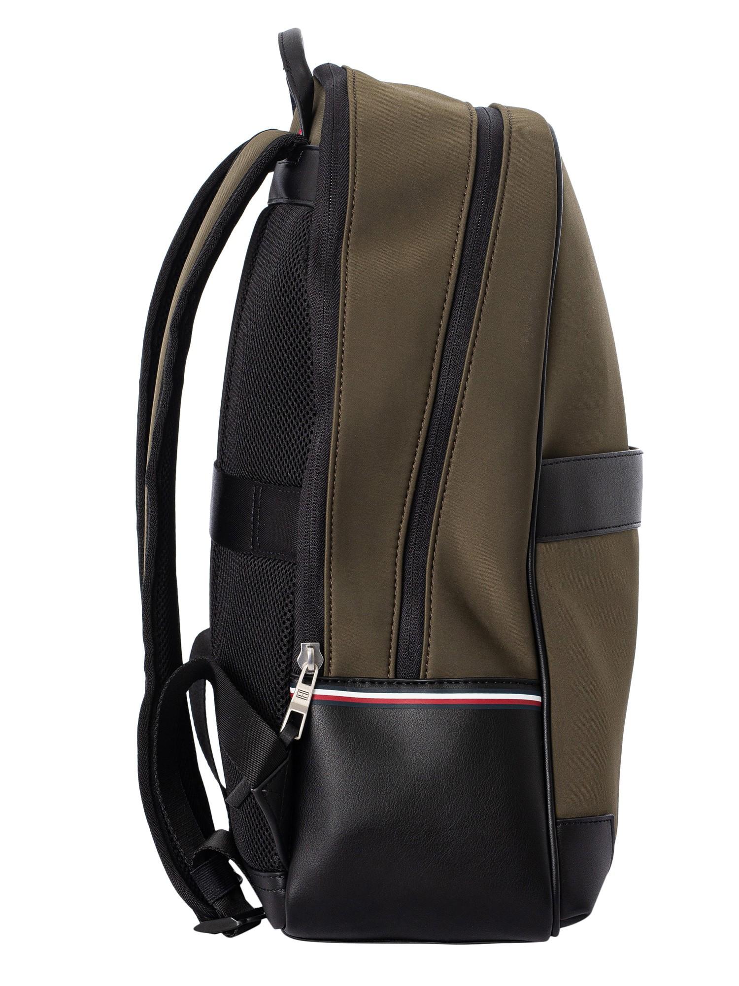 Tommy Hilfiger Urban Nylon Backpack in Green for Men | Lyst