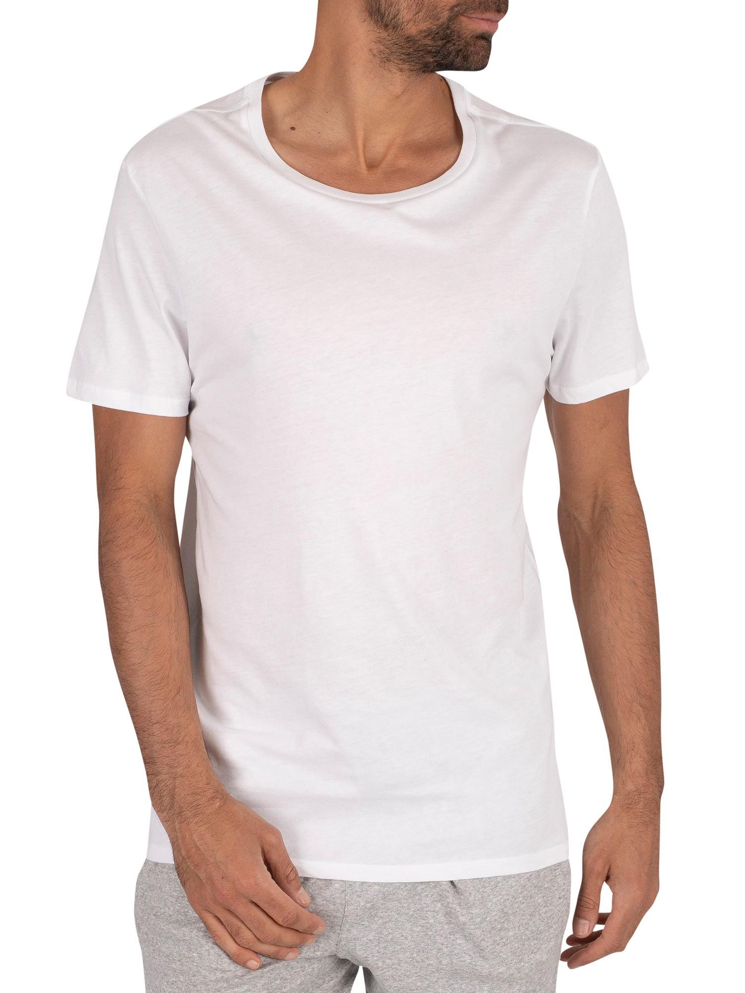 Lacoste 3 Pack Crew T-shirt in White 