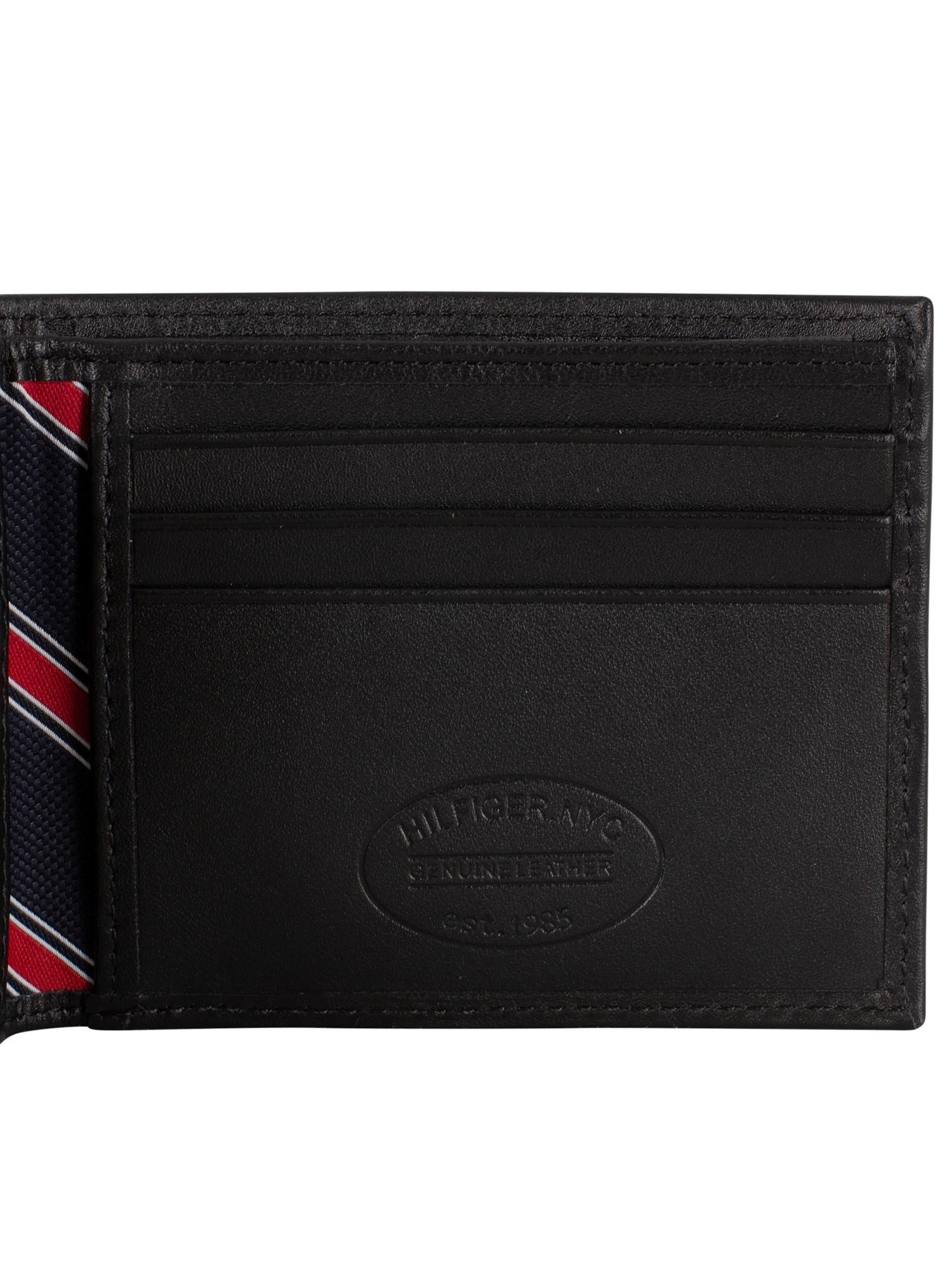 Tommy Hilfiger Eton Mini Wallet in Black for Men | Lyst