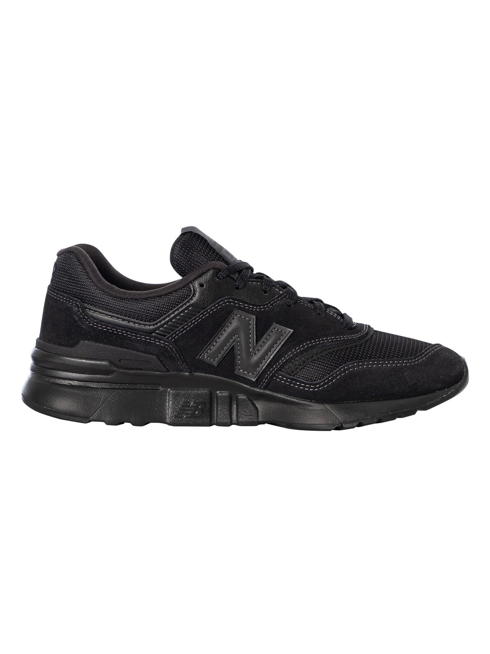 New Balance 997h Suede Trainers in Black for Men Lyst UK