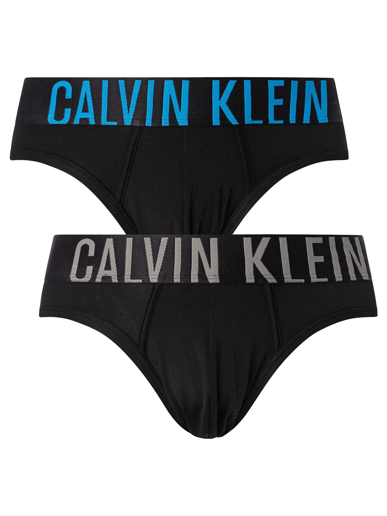 Calvin Klein 2 Pack Intense Power Hip Briefs in Black for Men | Lyst