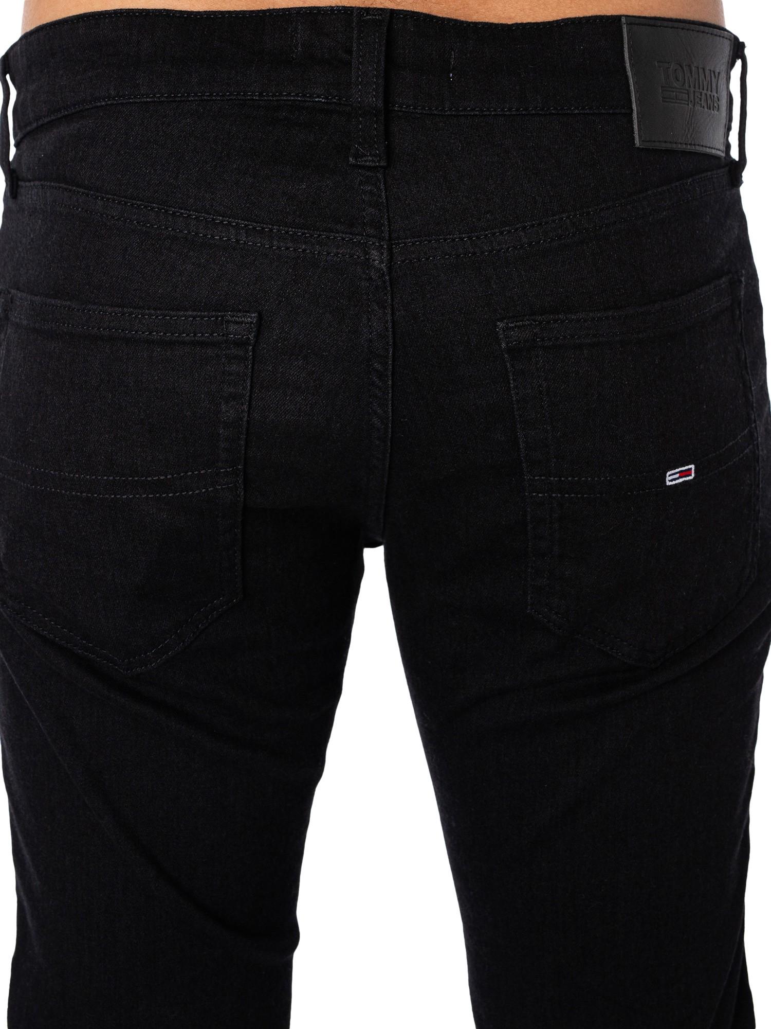 Tommy Hilfiger Scanton Slim Jeans in Black for Men | Lyst