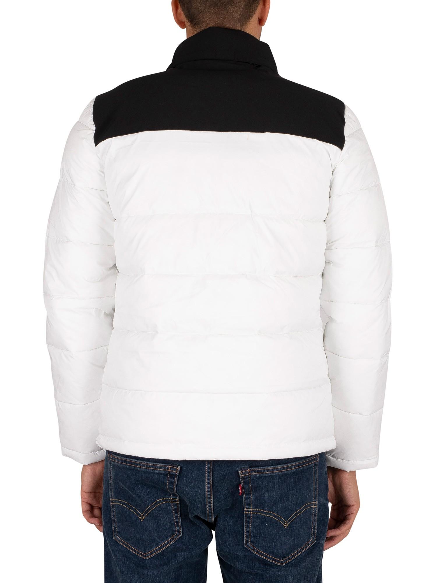 champion black puffer jacket