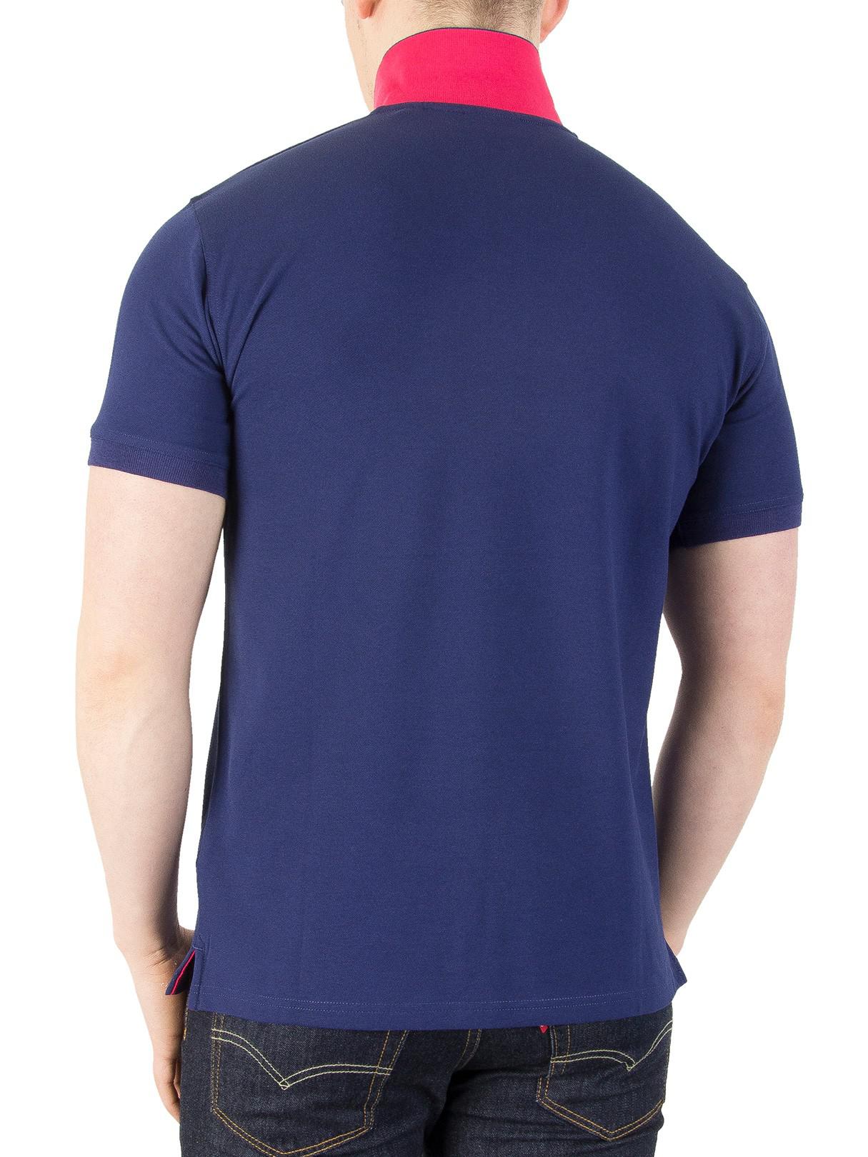 gant contrast collar