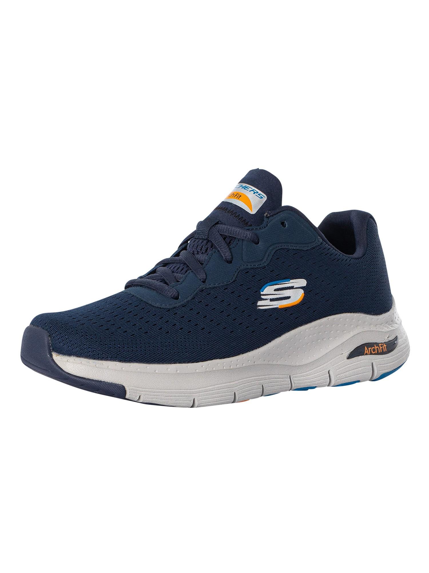 Skechers Arch Fit Infinity Cool Trainers in Blue for Men | Lyst