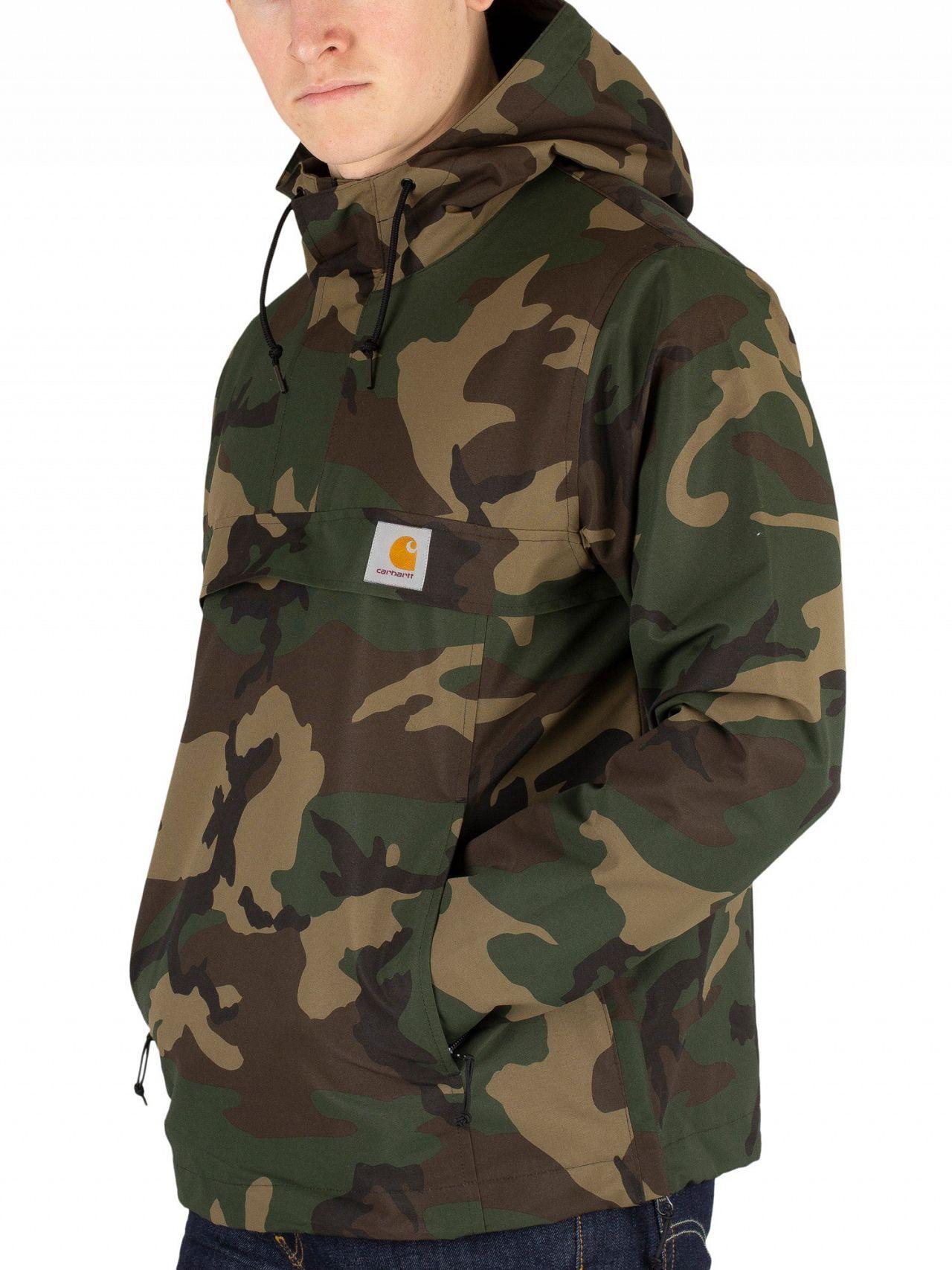Carhartt WIP Synthetic Nimbus Pullover Jacket Camo Laurel in Brown (Green)  for Men - Lyst
