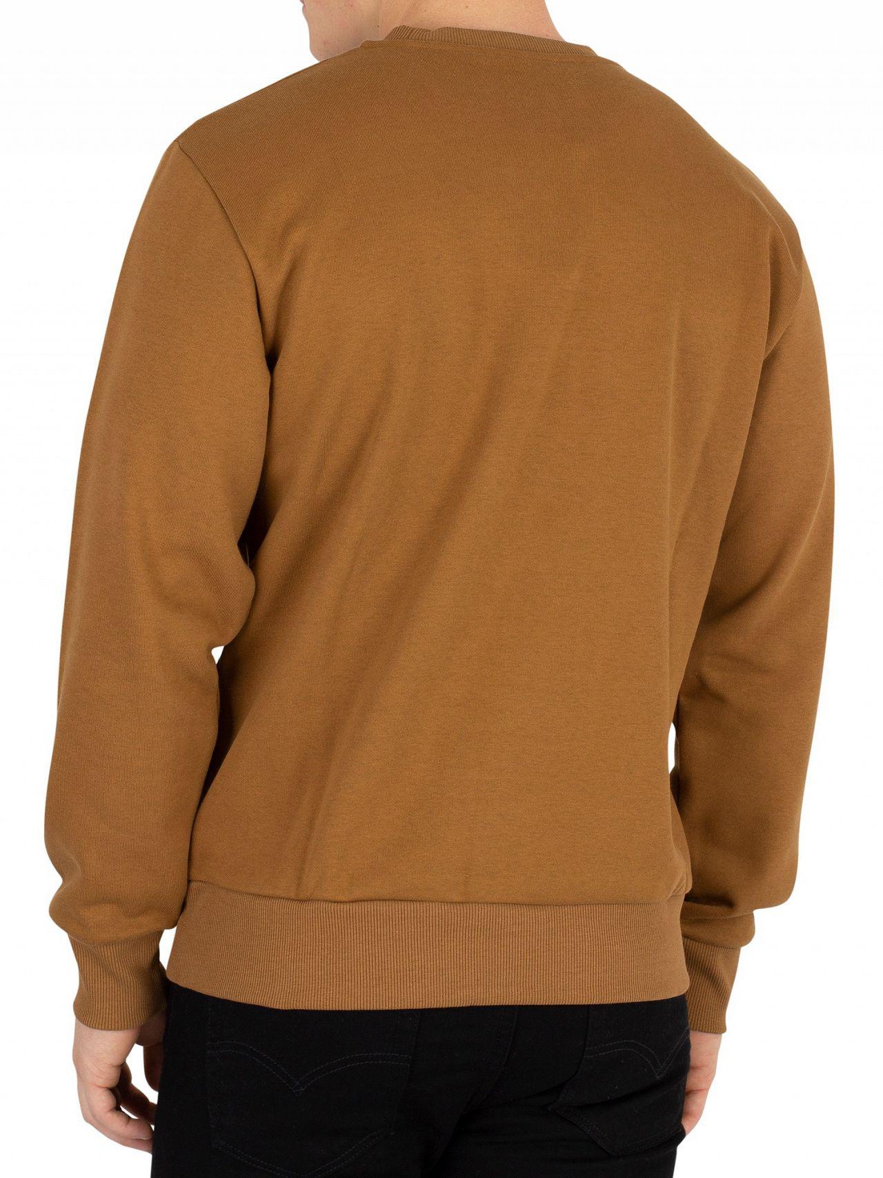 Carhartt WIP Hamilton Brown Script Embroidery Sweatshirt for Men | Lyst