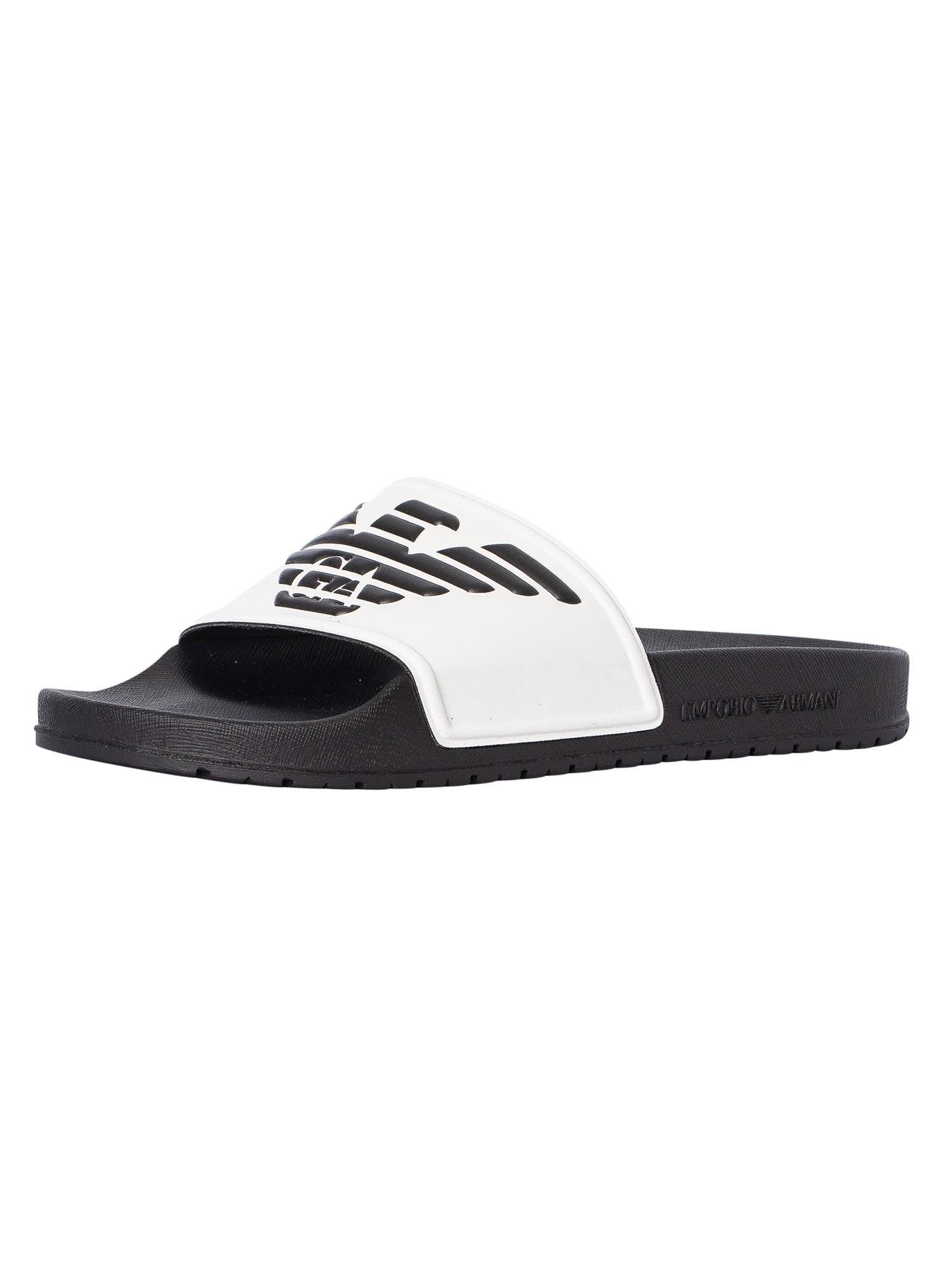 armani sliders mens