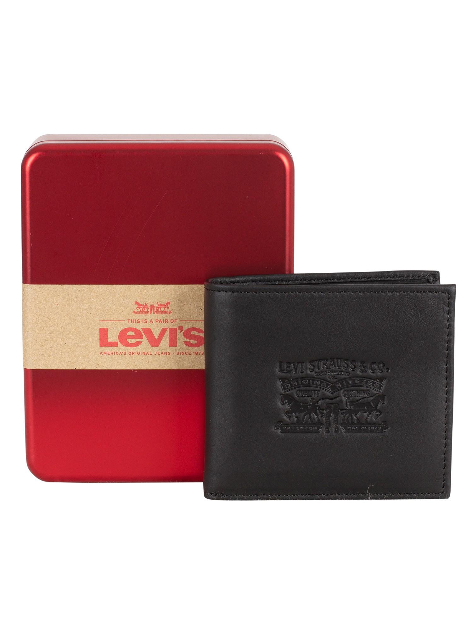 levis leather purse