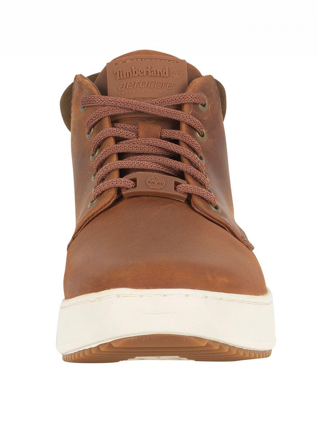 Timberland Lace Glazed Ginger Cityroam Cupsole Chukka Boots in Brown
