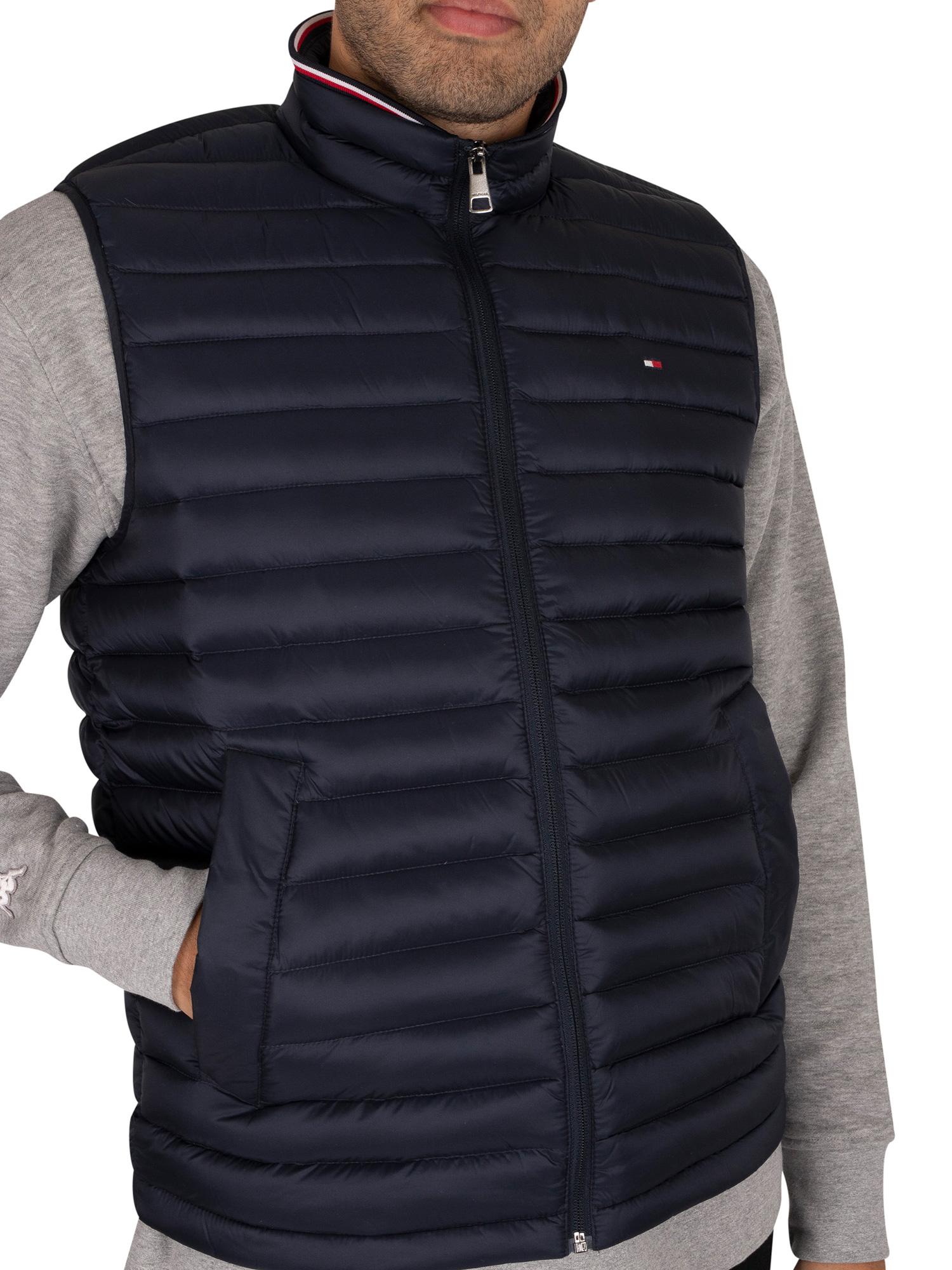 tommy hilfiger core packable down vest