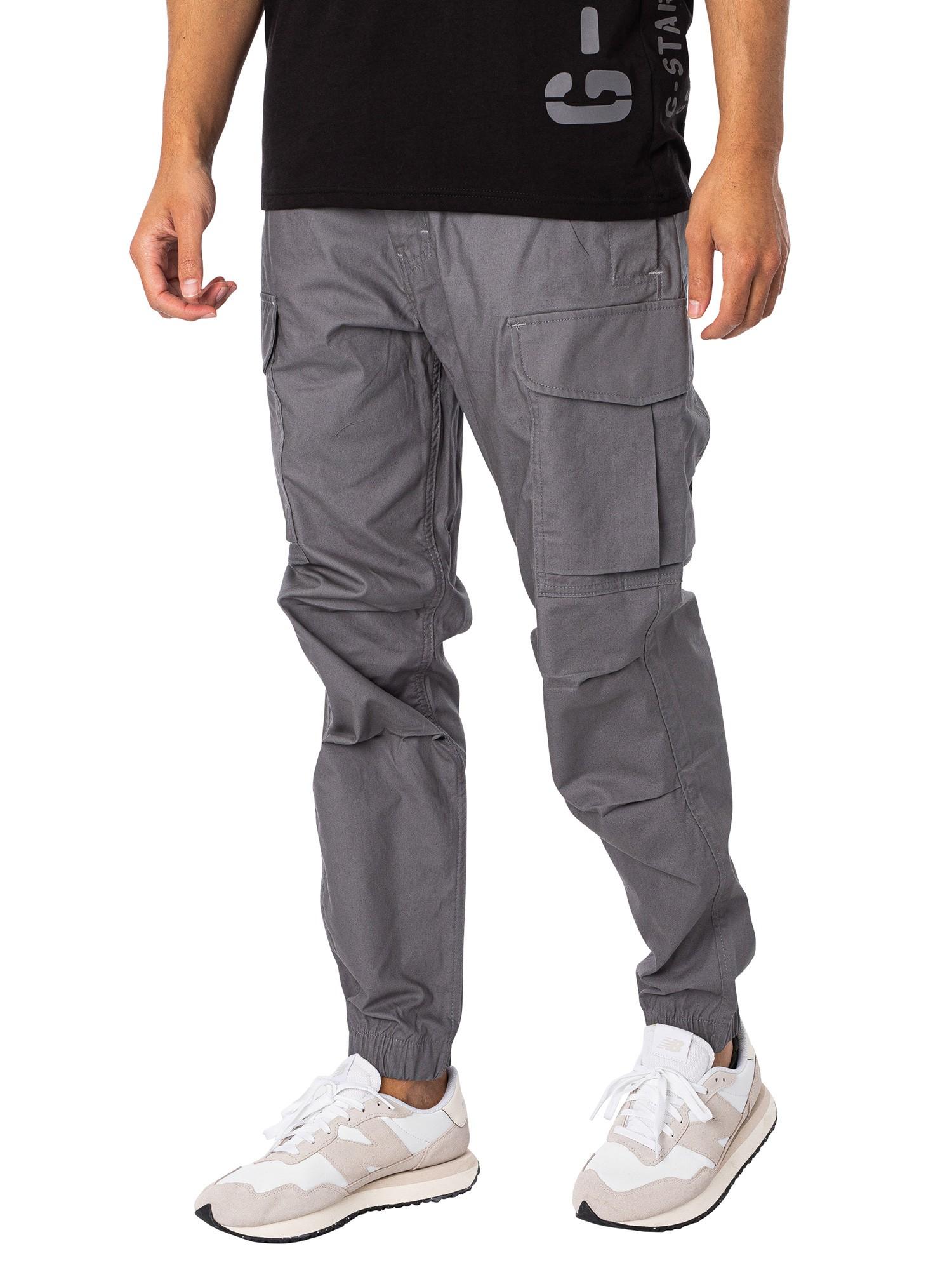 G-Star RAW Combat Cargo Trousers in Black for Men | Lyst