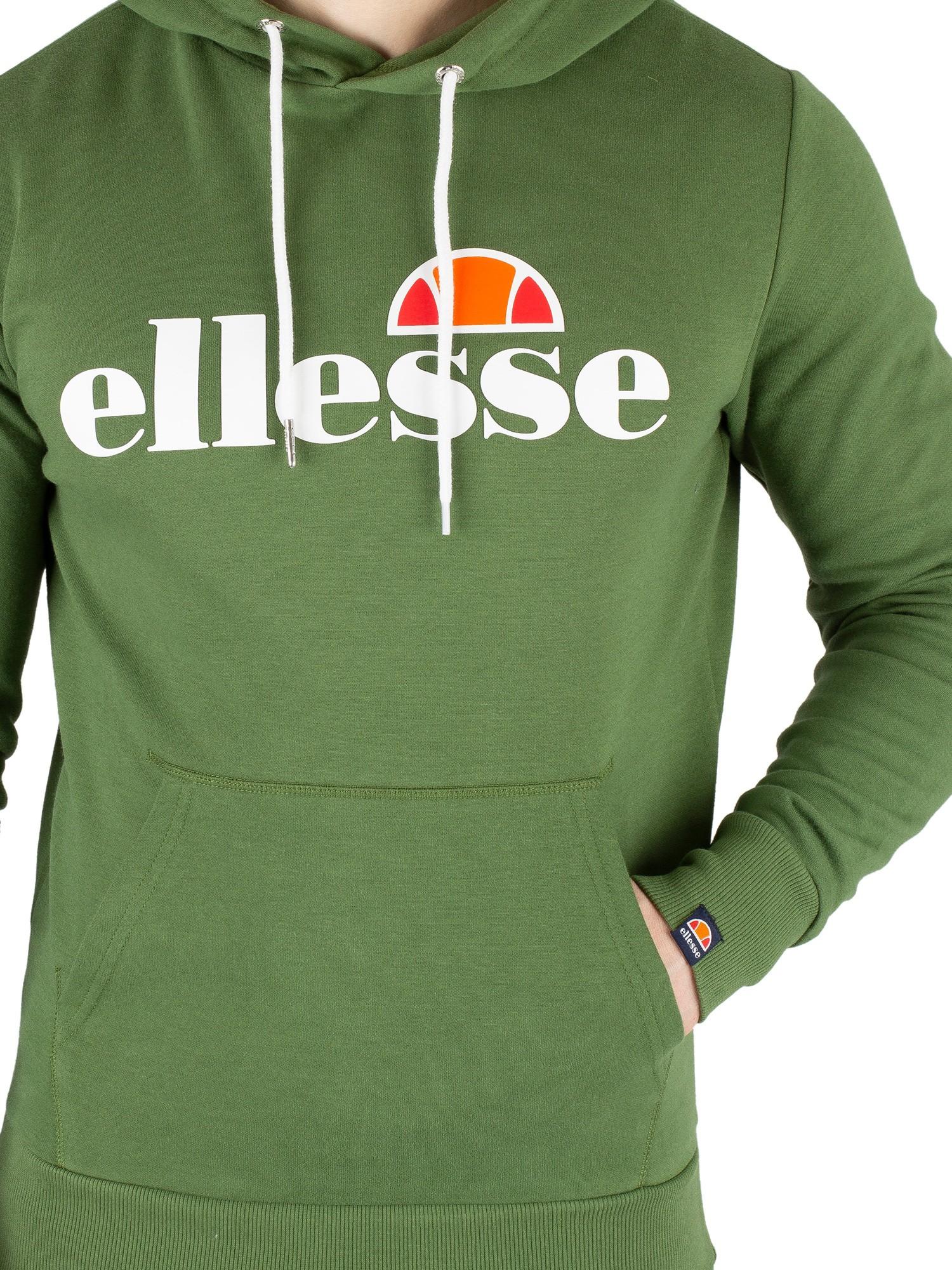 ellesse green hoodie
