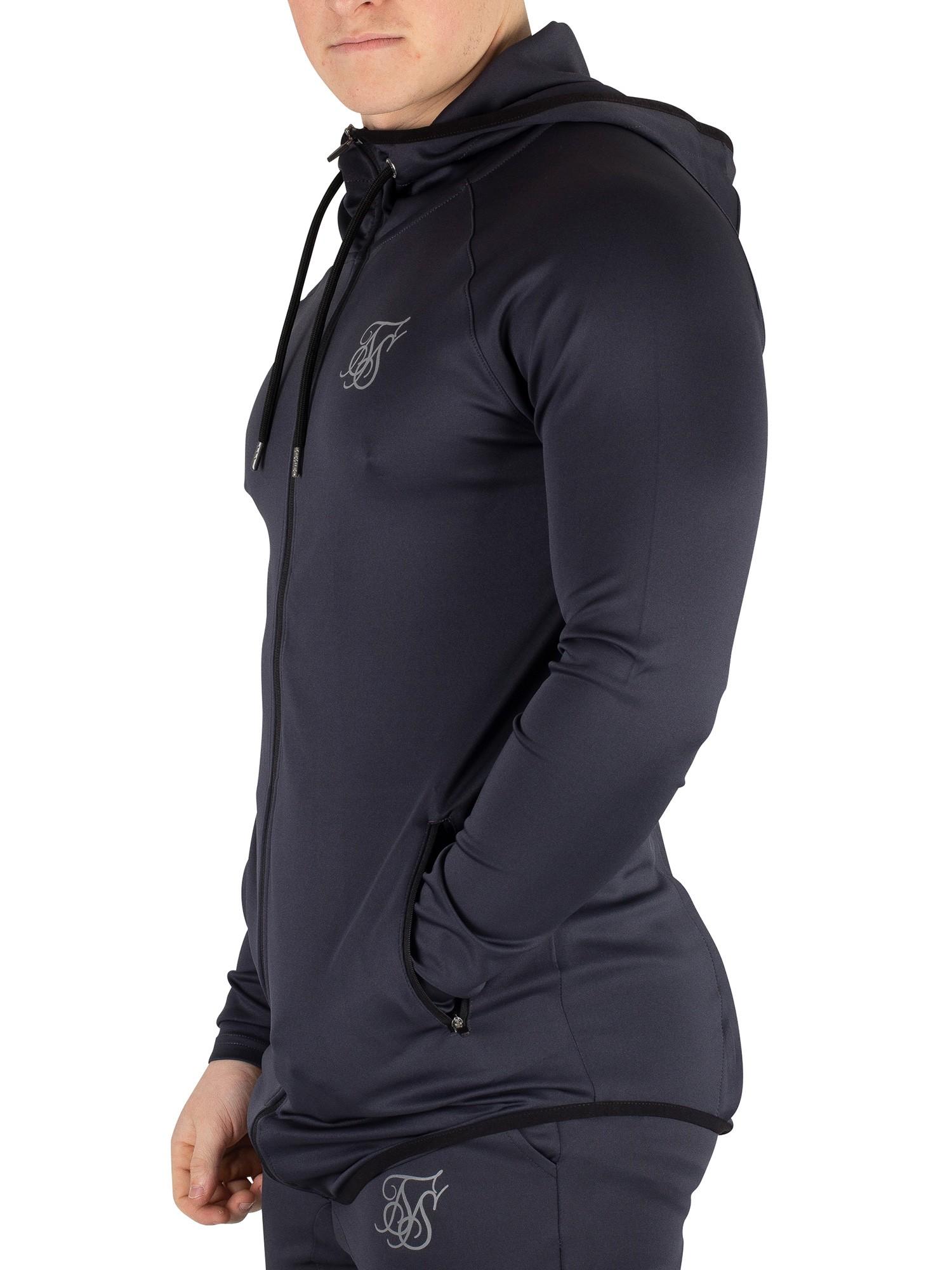 siksilk zip hoodie