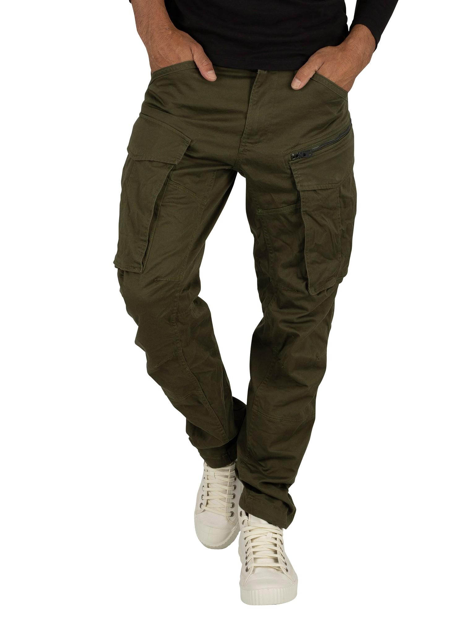 G-Star RAW Roxic Cargos in Green for Men | Lyst