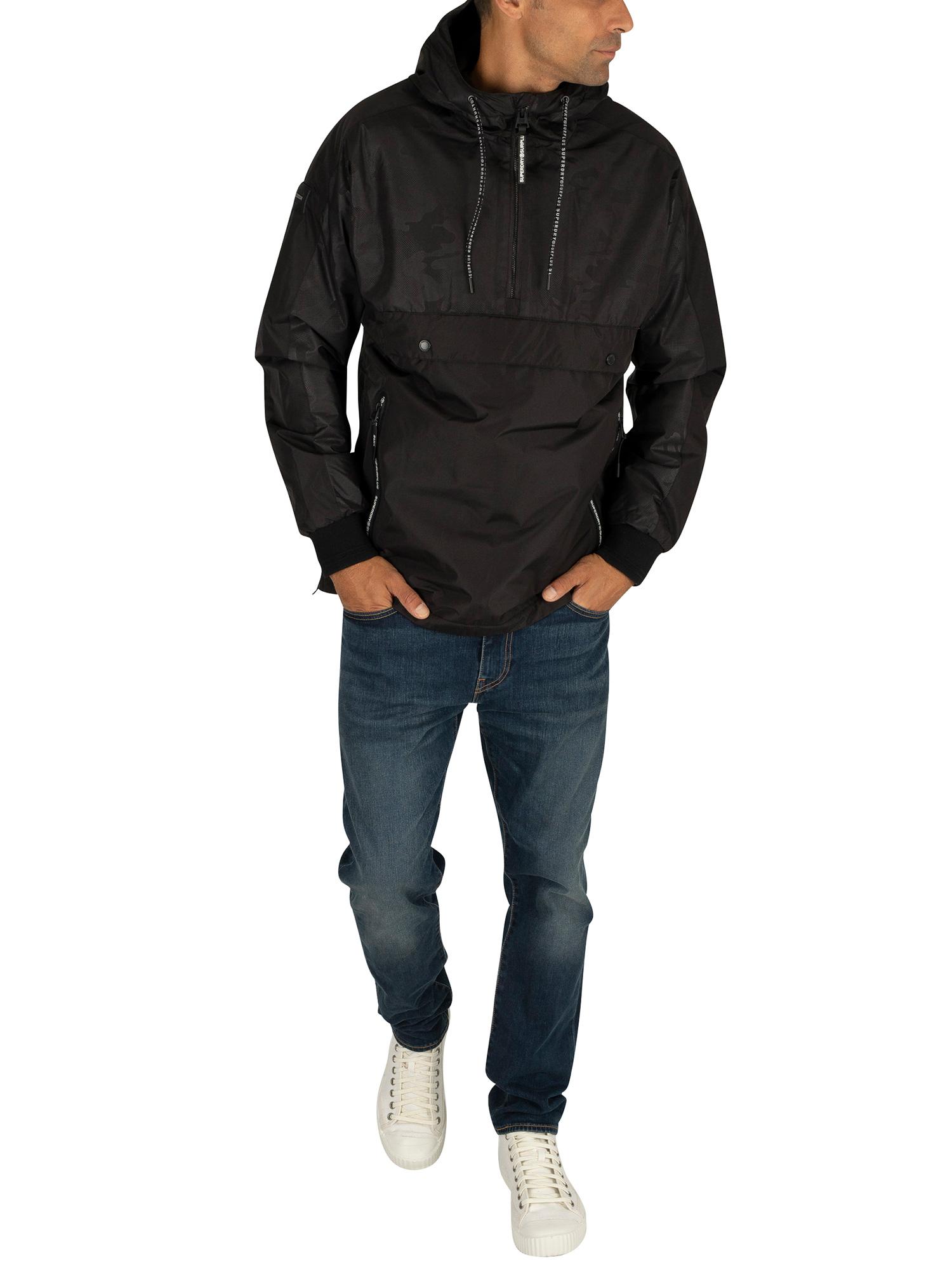 surplus goods pop over hood jacket