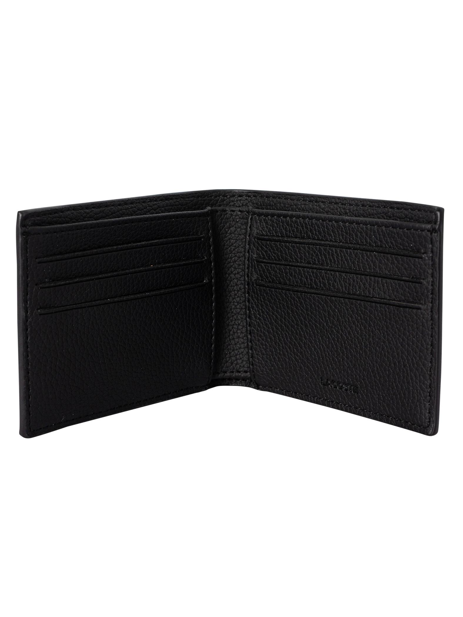 Lacoste bifold wallet deals