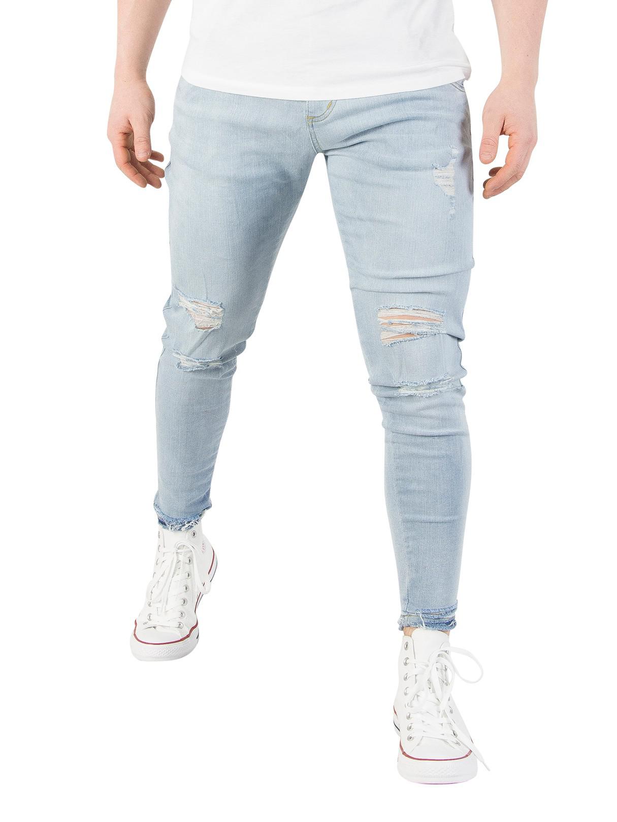 light stone washed jeans