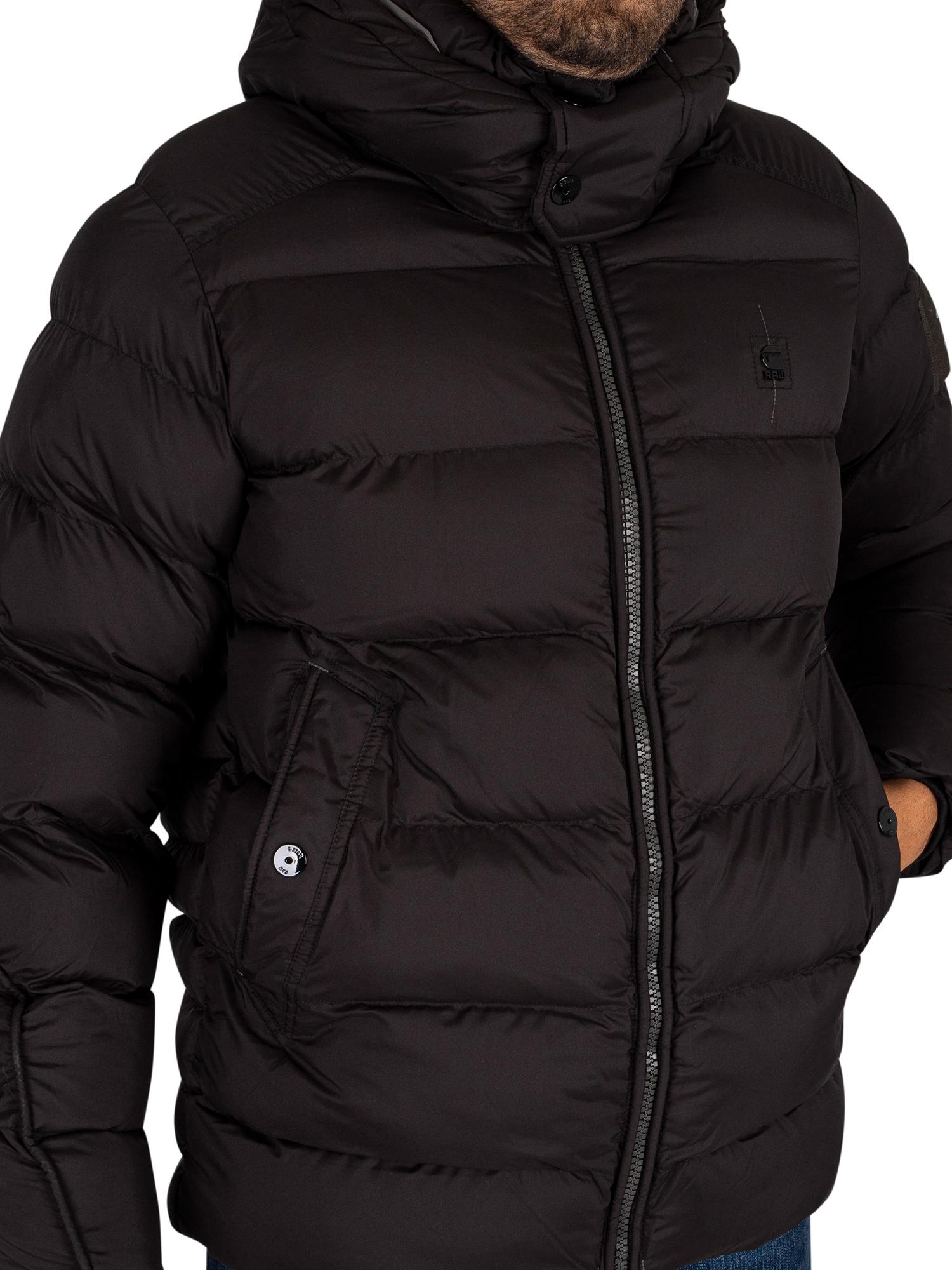G-Star G-whistler Padded Jacket in Black for Men Lyst UK