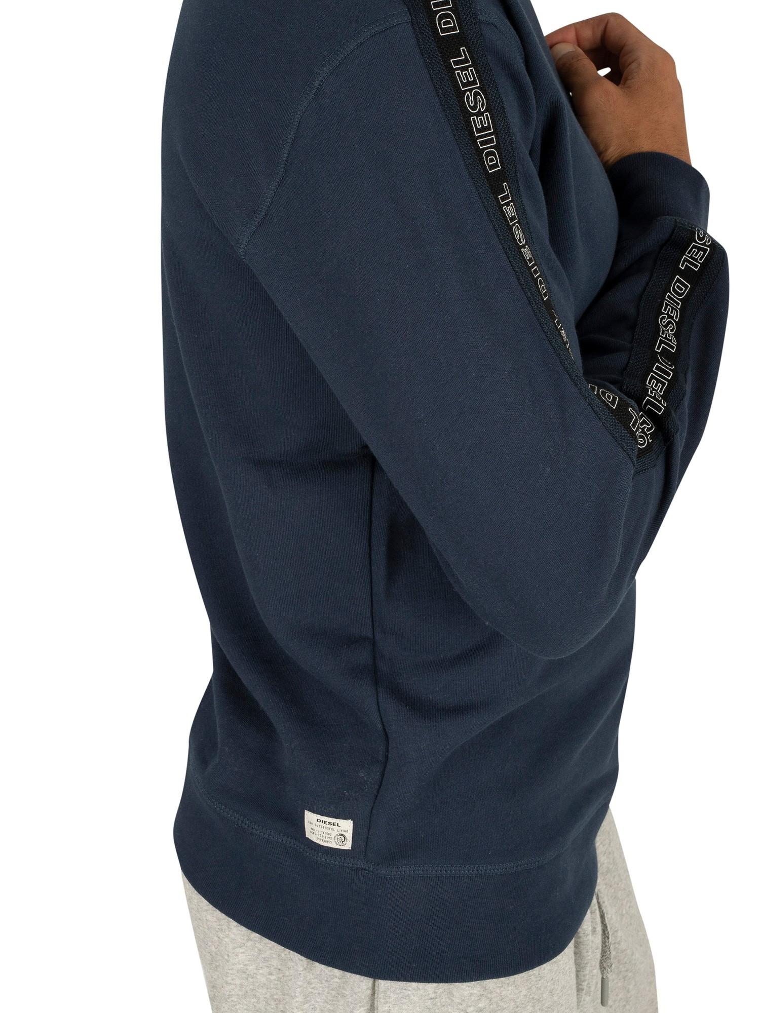 diesel blue sweatshirt