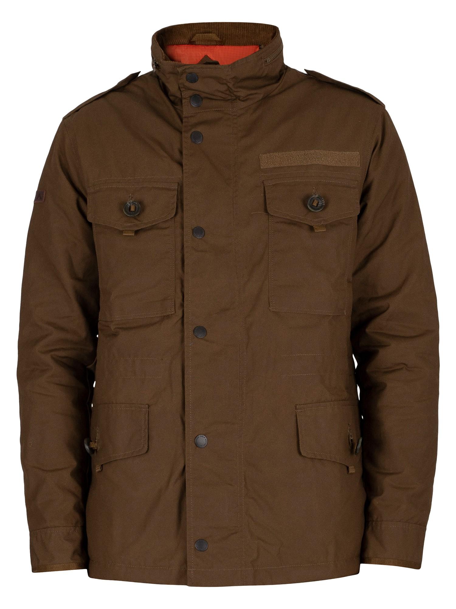 Superdry Waxed Field Jacket in Dark 
