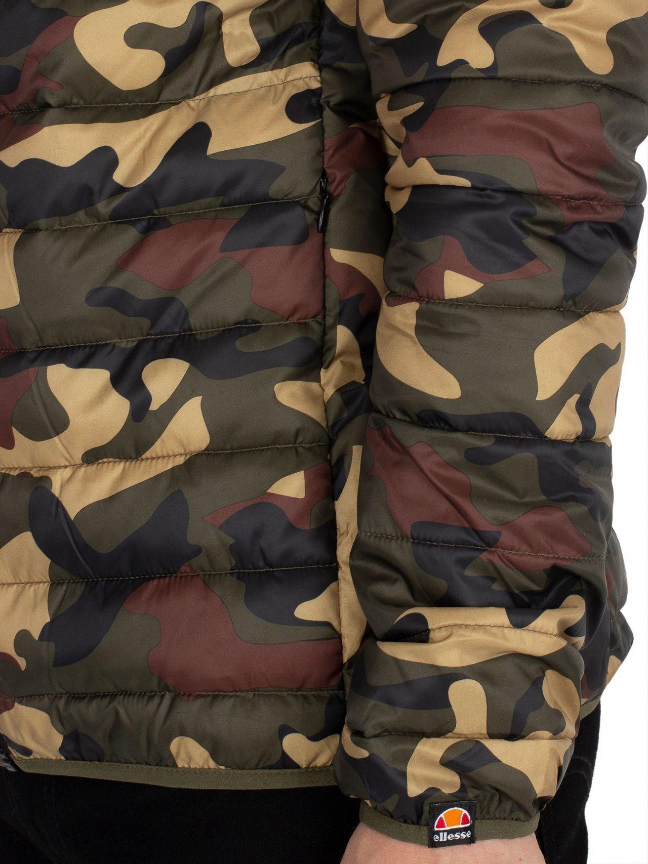 Ellesse Synthetic Camo Lombardy Padded 