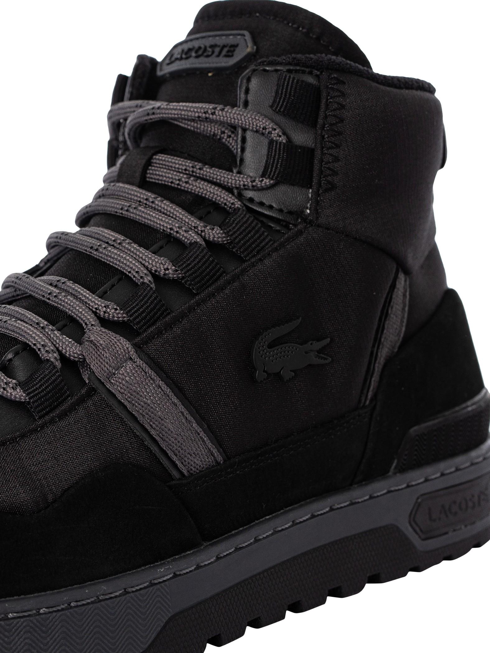 Lacoste T-clip Wntr Mid 222 2 Sma Sneaker in Black for Men | Lyst