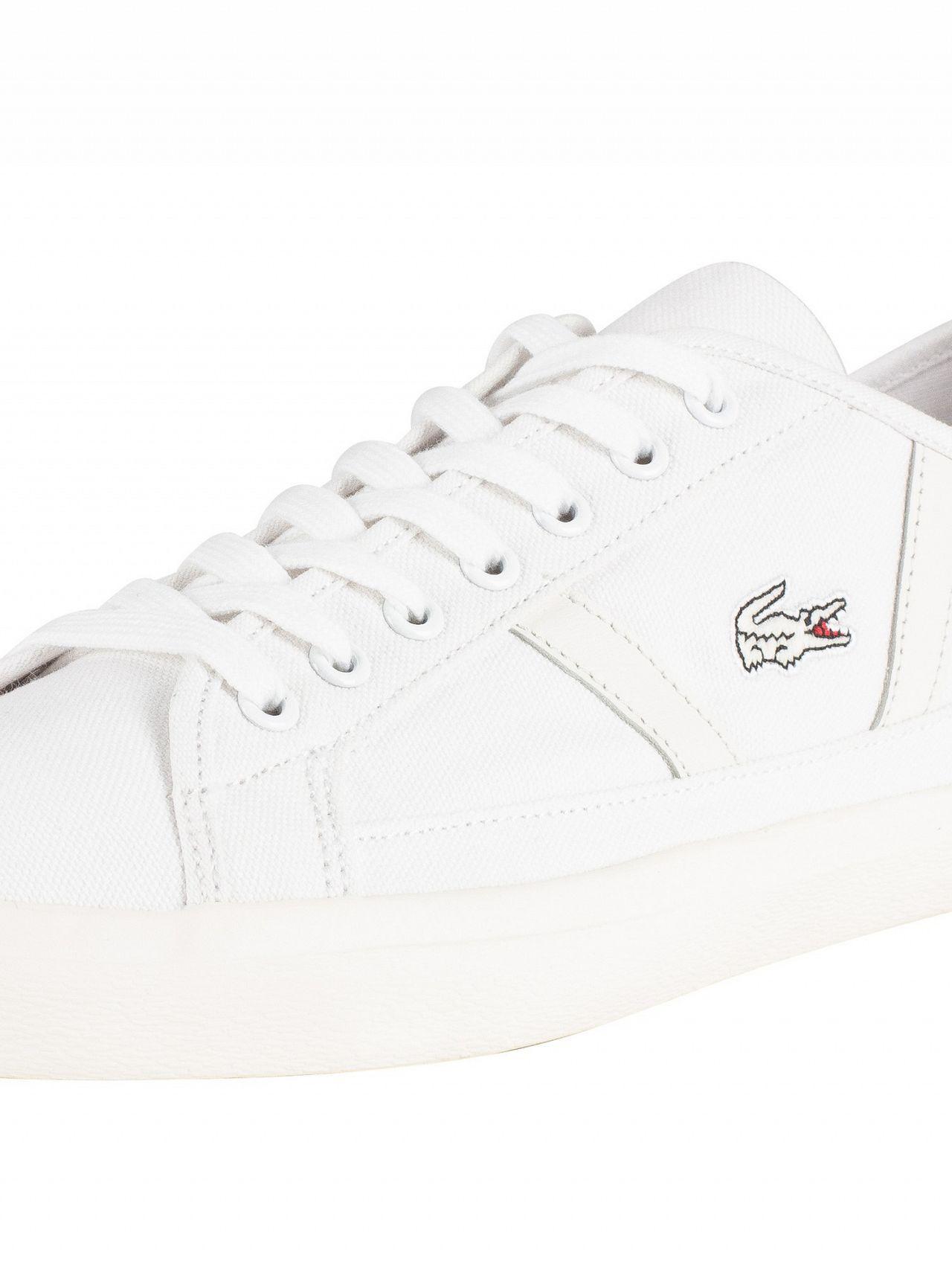 Lacoste Men's Sideline 119 1 Cma Canvas Trainers, White Men's Shoes  (trainers) In White for Men | Lyst