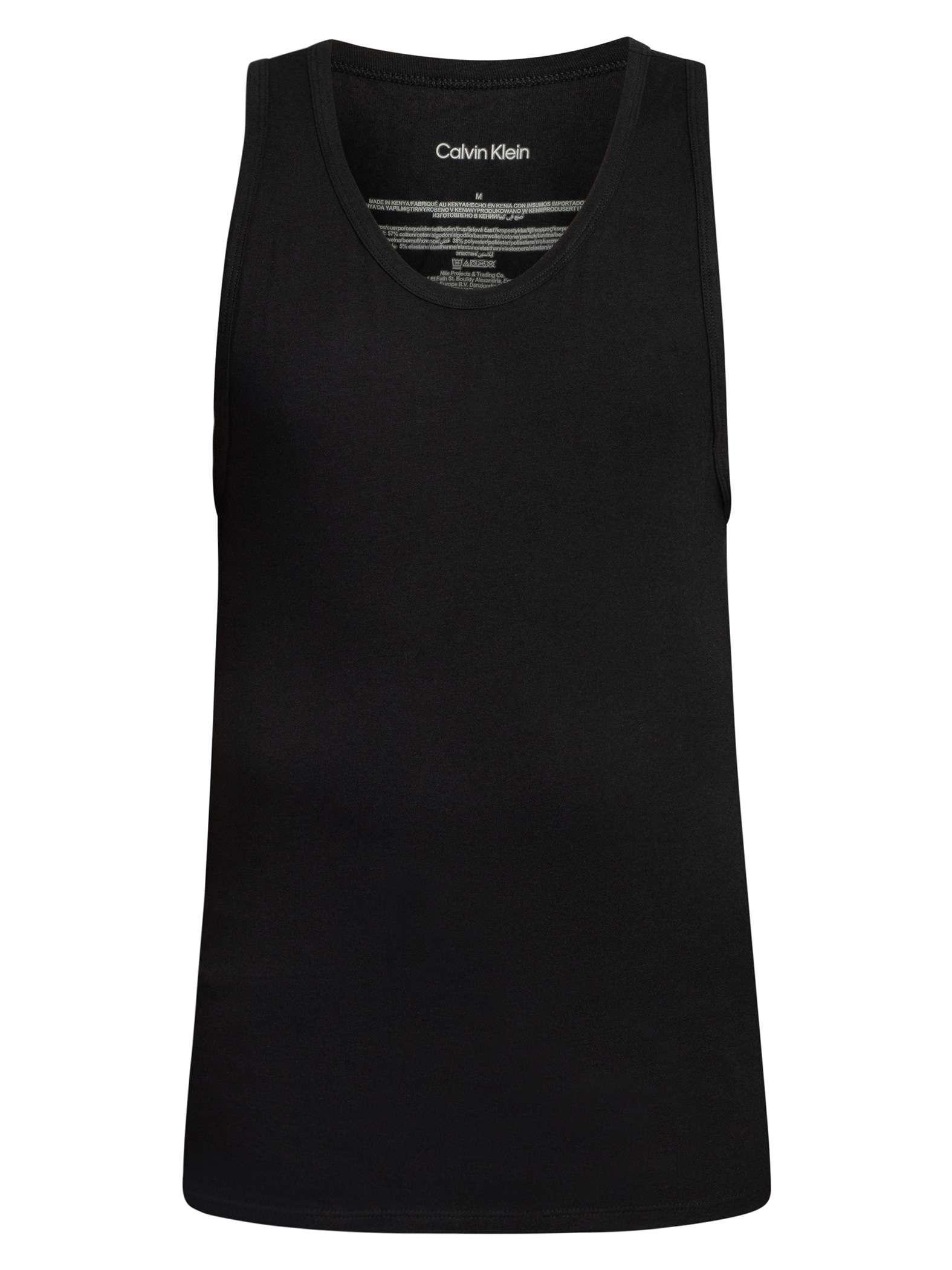 Calvin Klein Pack Lounge Tank Tops in Black for Men Lyst UK