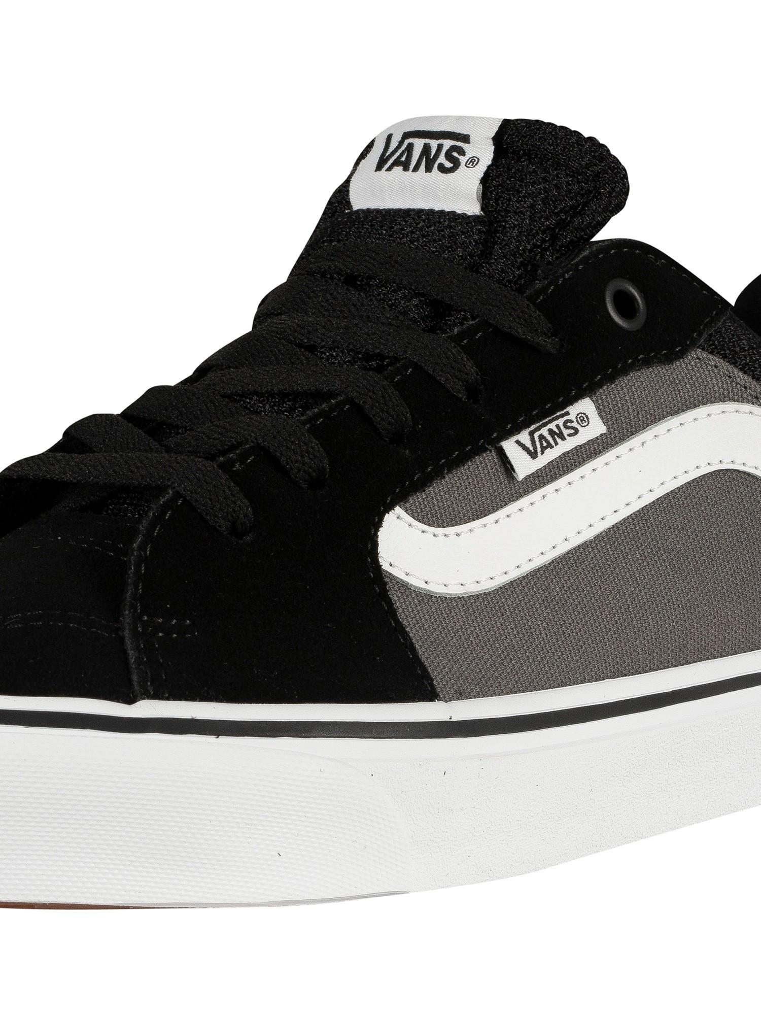 Vans Filmore Suede Canvas Trainers in 