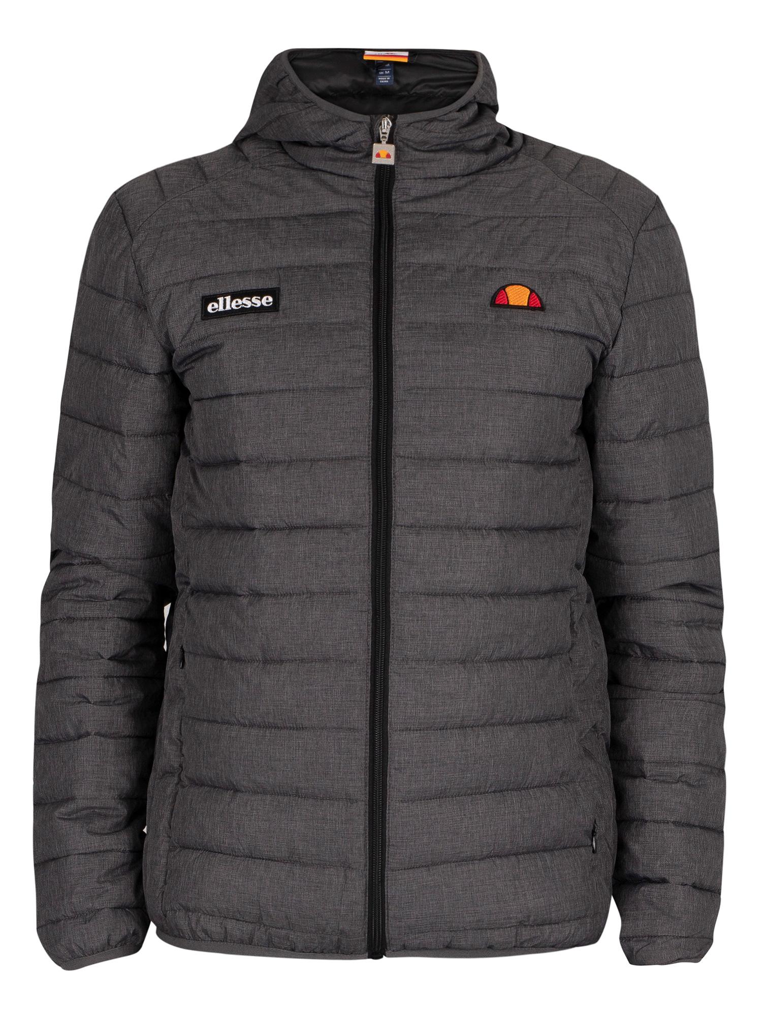 ellesse lombardy jacket grey