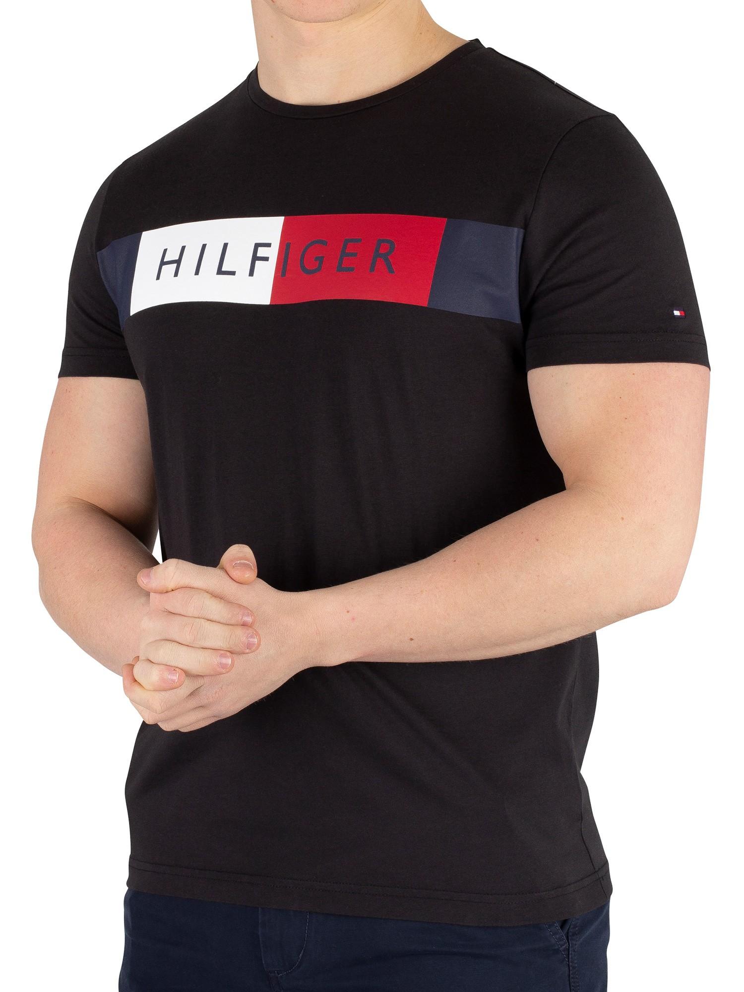 tommy hilfiger full hand t shirts