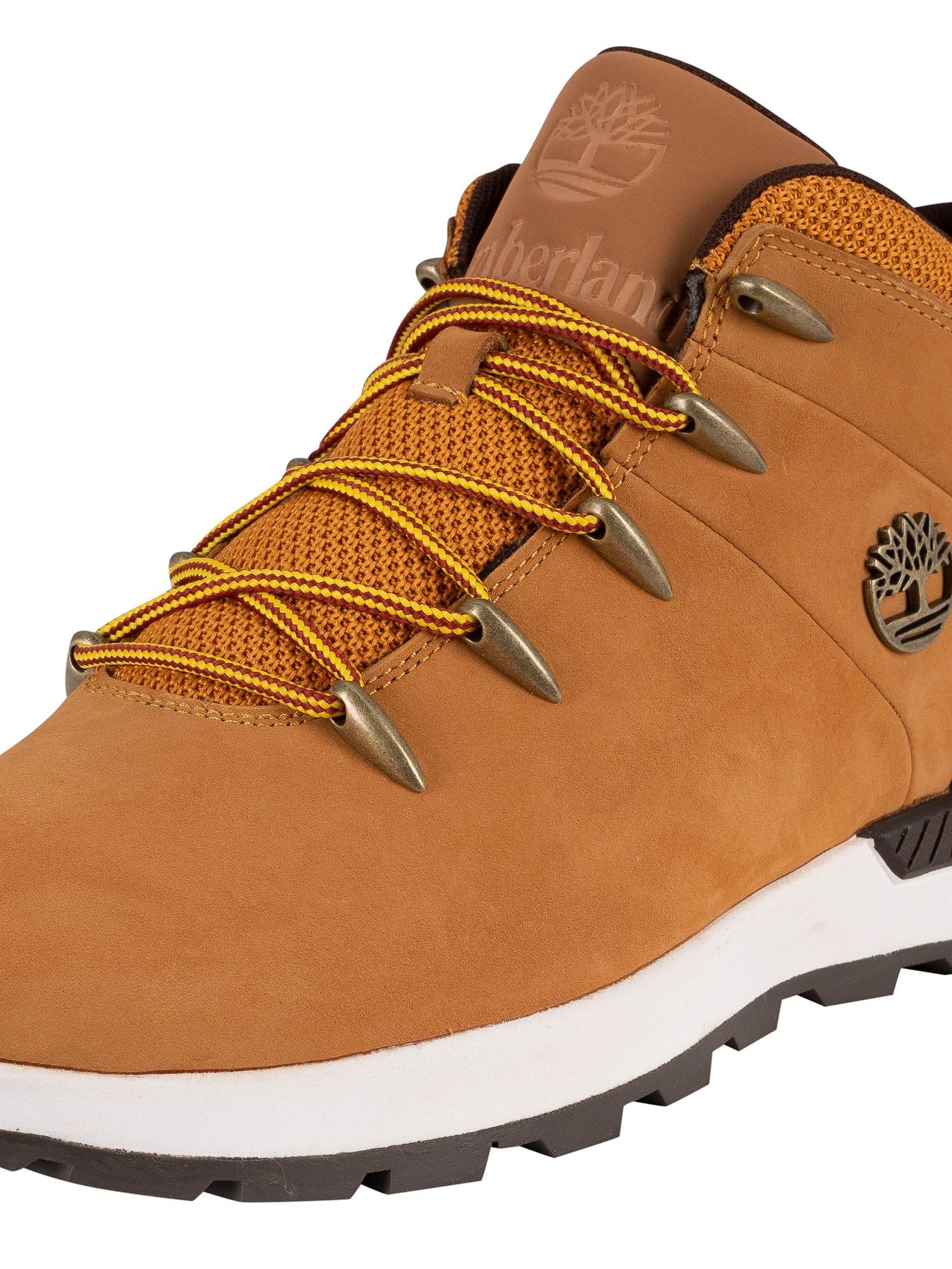 timberland sprint trekker mid wheat
