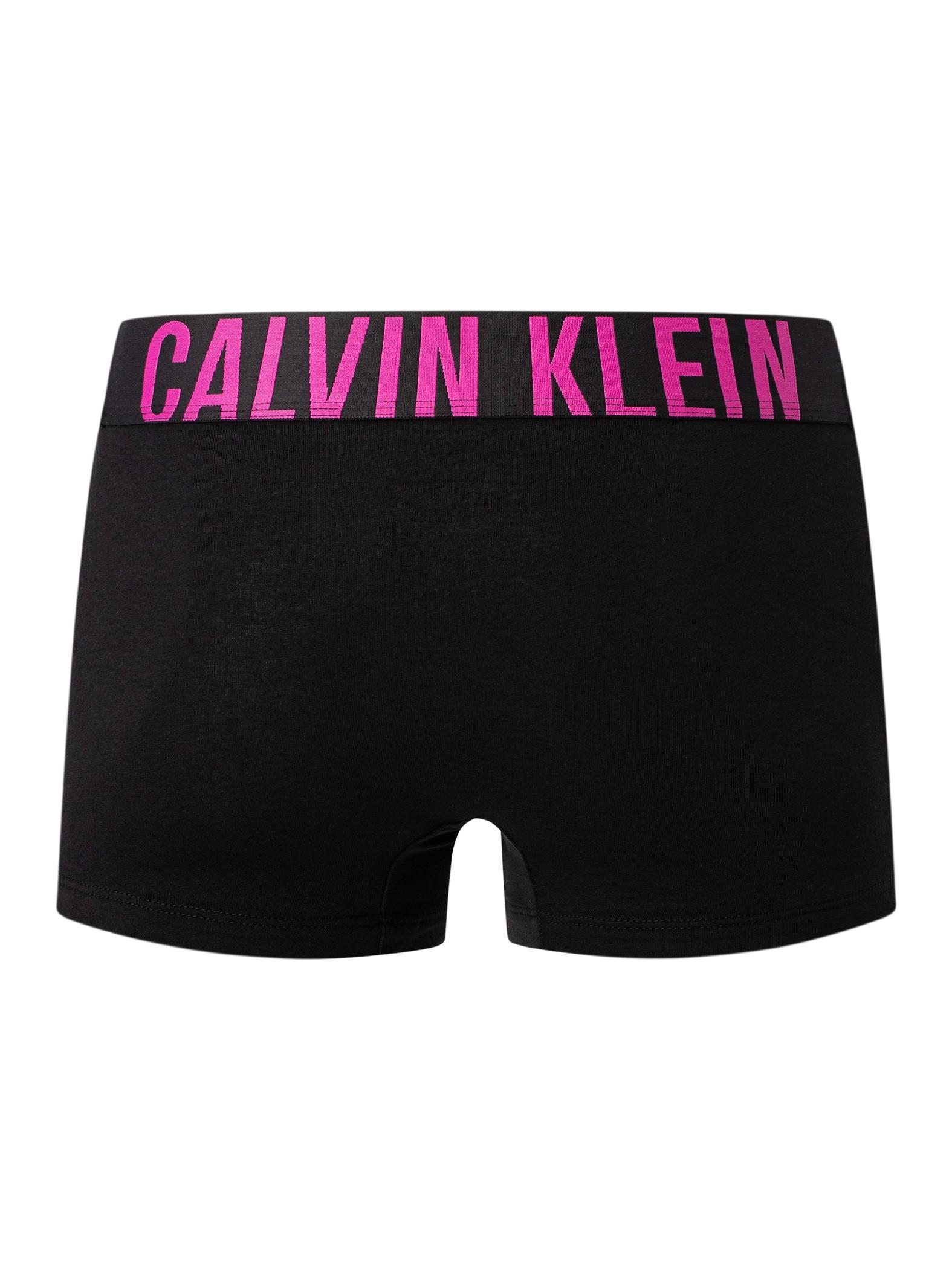 Calvin Klein 3 Pack Intense Power Trunks in Black for Men | Lyst