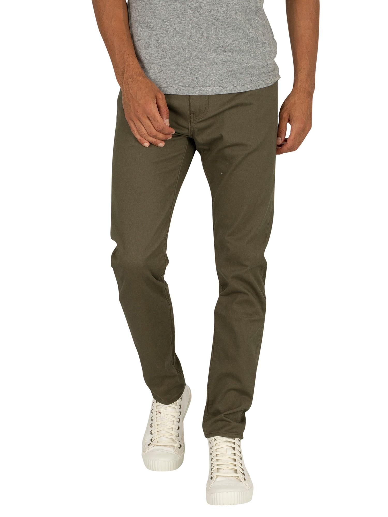 Levi's 512 Slim Taper Jeans in Green for Men | Lyst