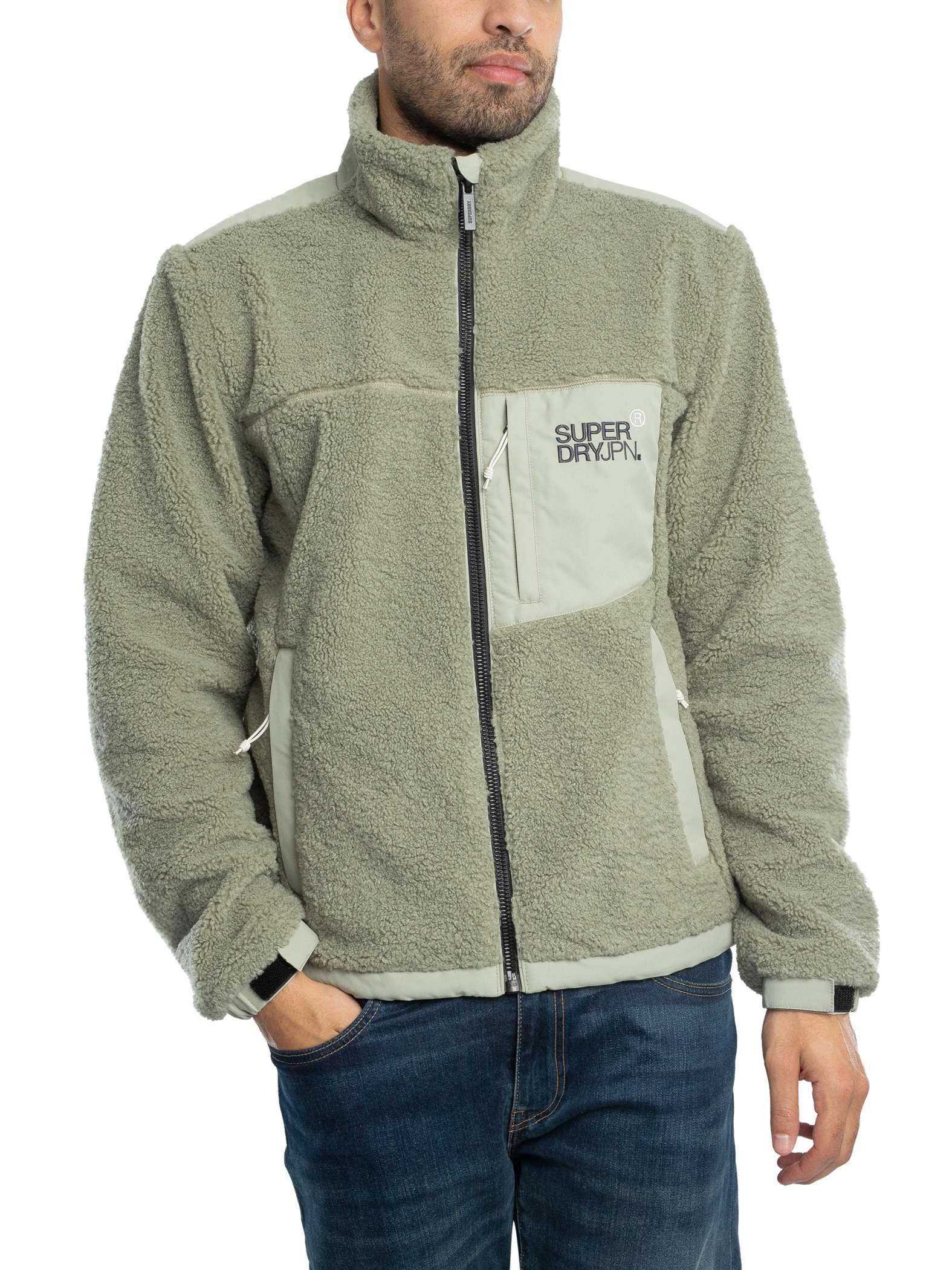 Superdry Relaxed Fleece Trekker Jacket in Grey for Men Lyst Canada