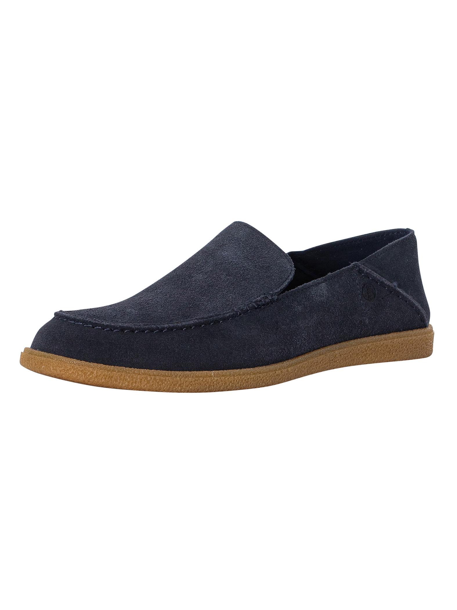 Clarks Clarkbay Step Suede Loafers in Blue for Men | Lyst UK