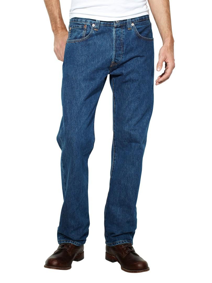 Levi's Stonewash 501 Original Fit Denim Jeans in Blue for Men - Lyst