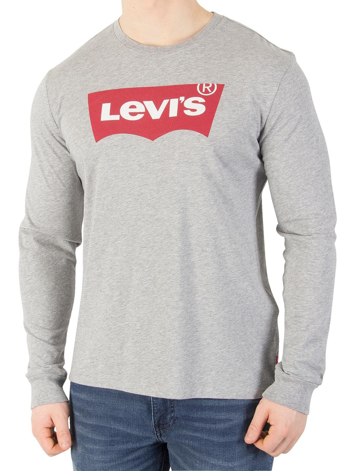 levi's long sleeve graphic tee