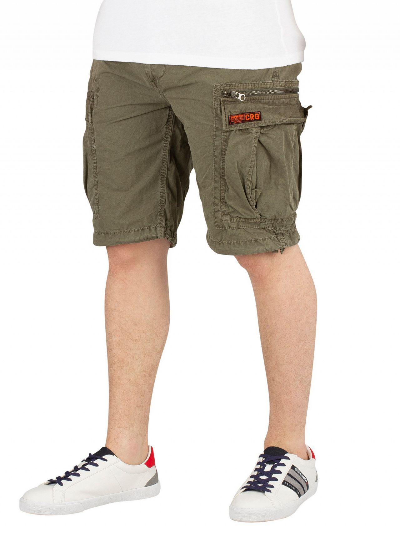 Superdry Sage Ripstop Parachute Cargo Shorts in Green for Men | Lyst