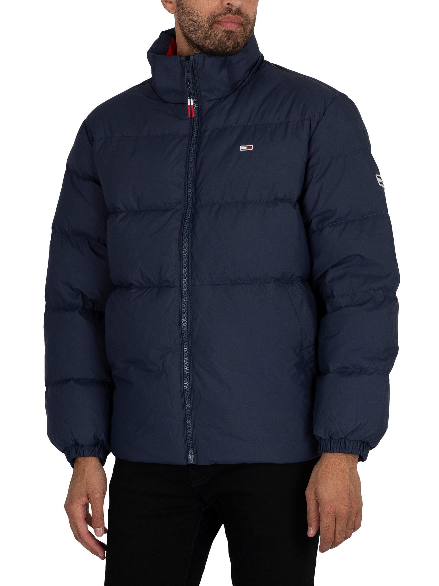 Tommy Hilfiger Essential Down Puffer Jacket In Blue For Men