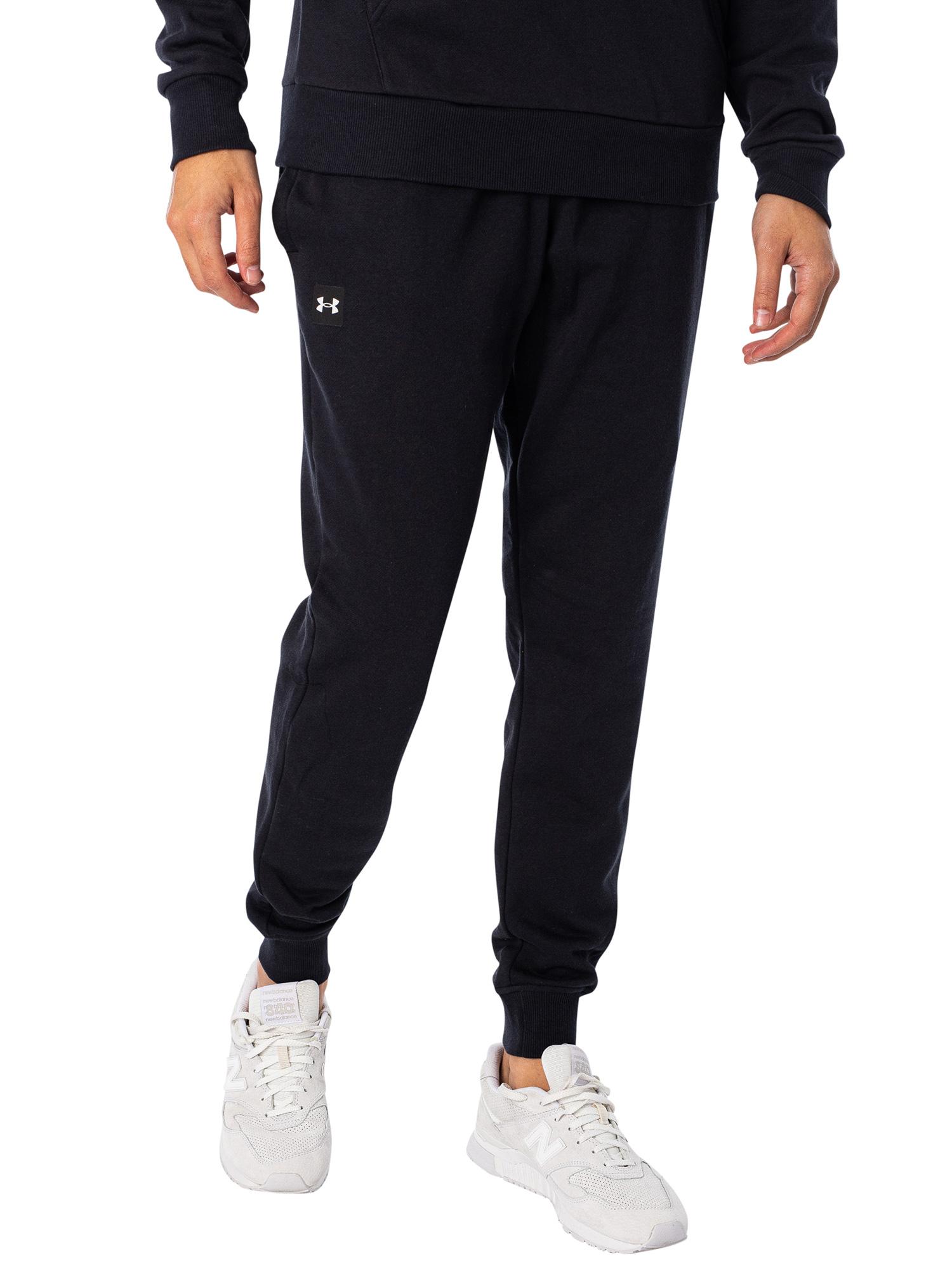 Under Armour Rival Fleece Joggers in Black for Men | Lyst