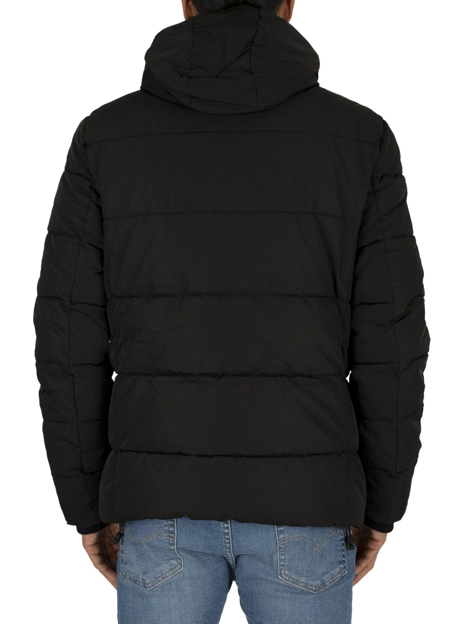 Superdry Synthetic New House Sports Puffer Jacket in Black for Men - Lyst