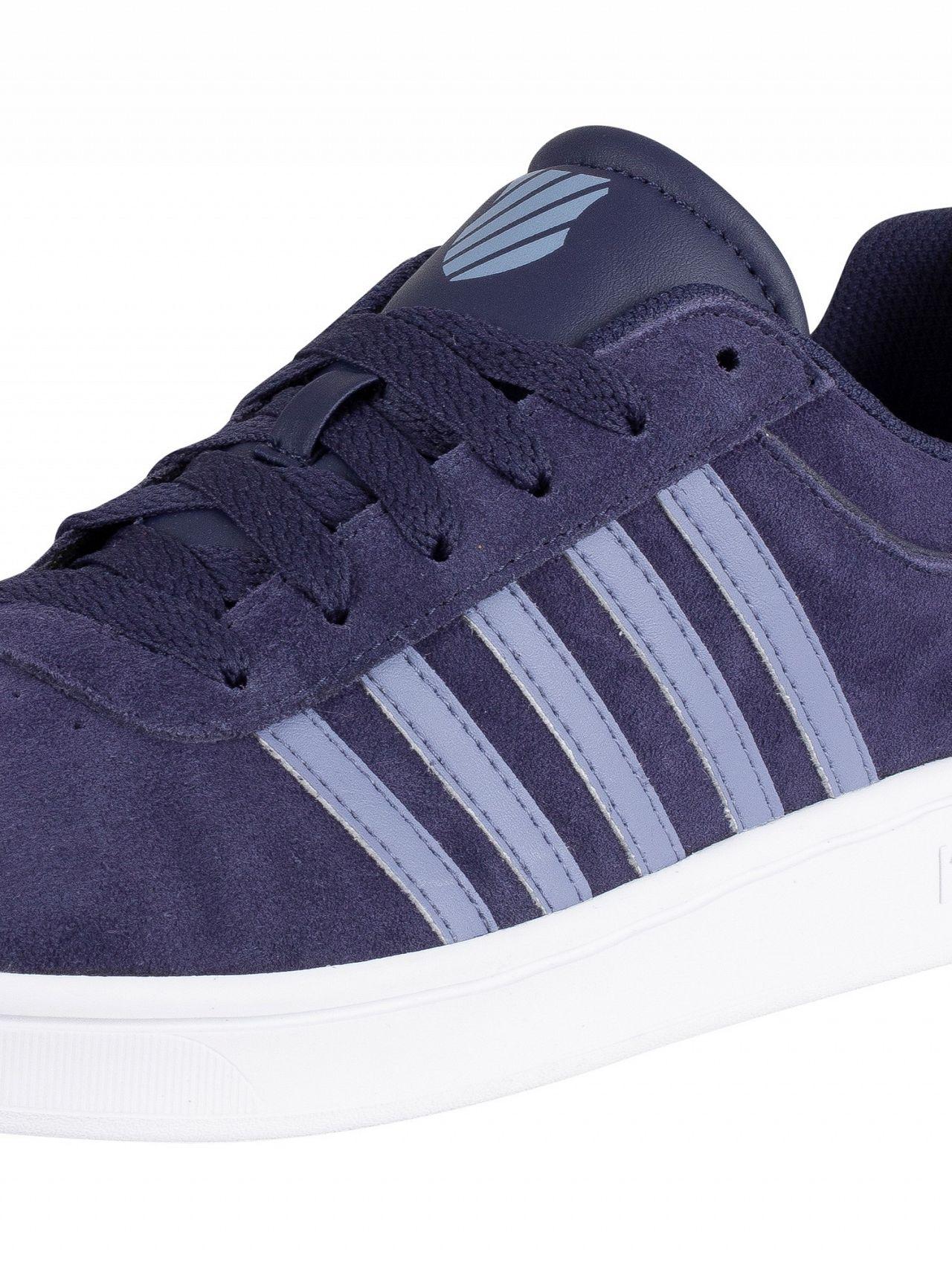 blue suede k swiss