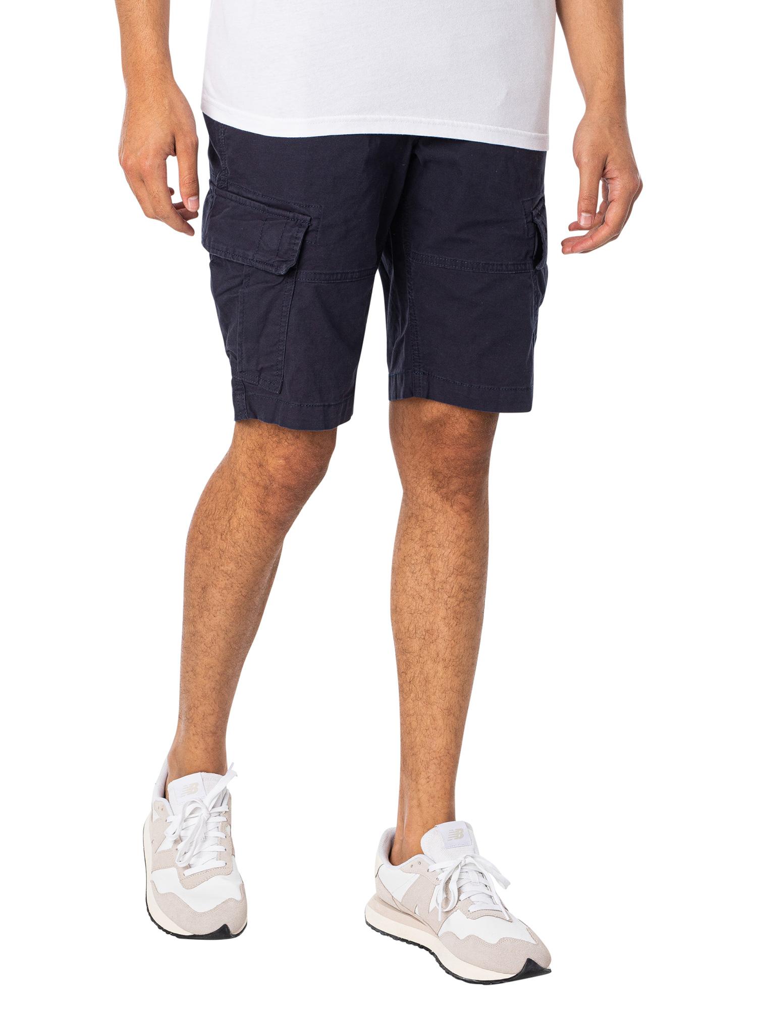 Superdry Vintage Core Cargo Shorts in Blue for Men | Lyst