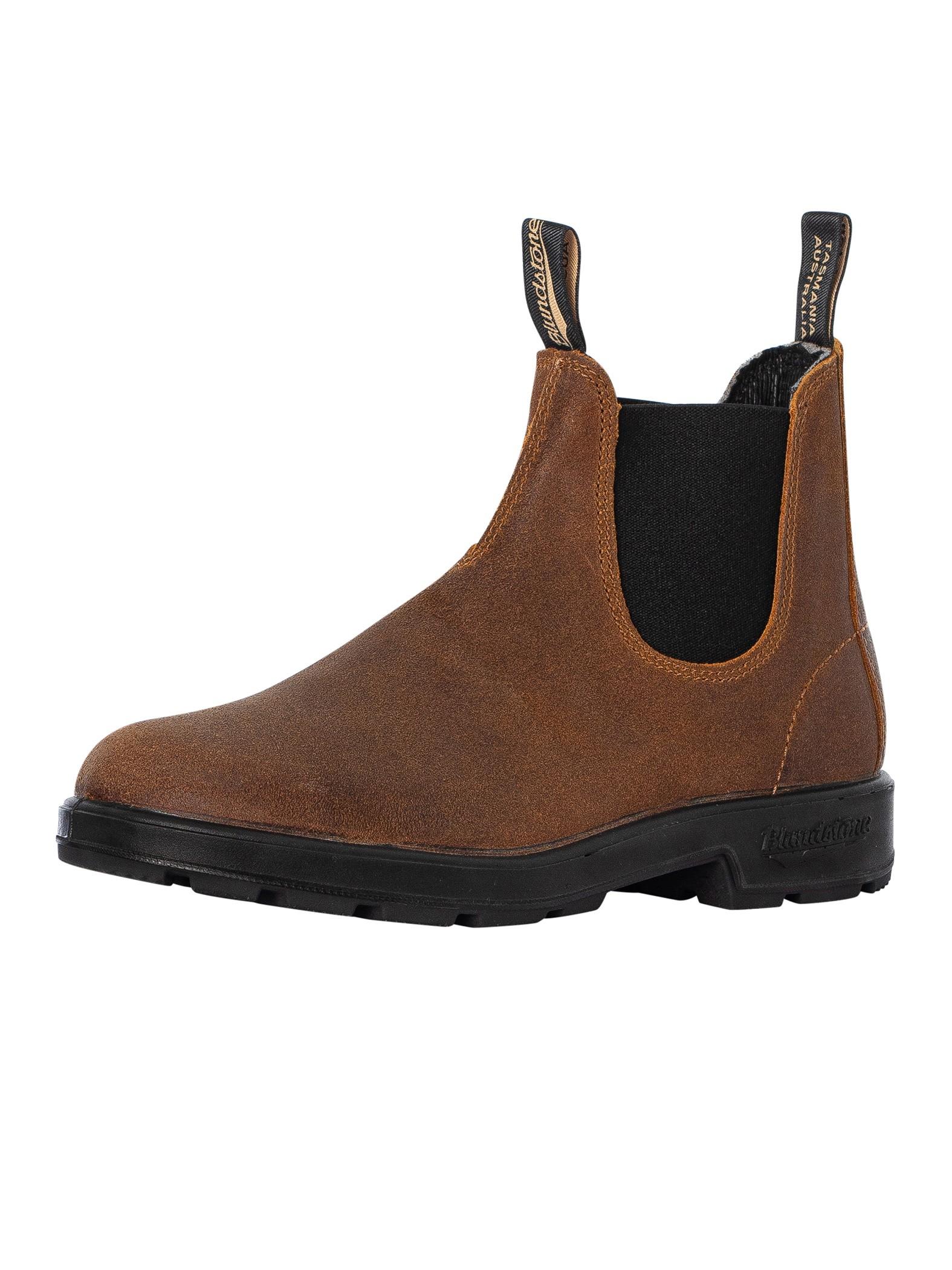Blundstone brown suede online