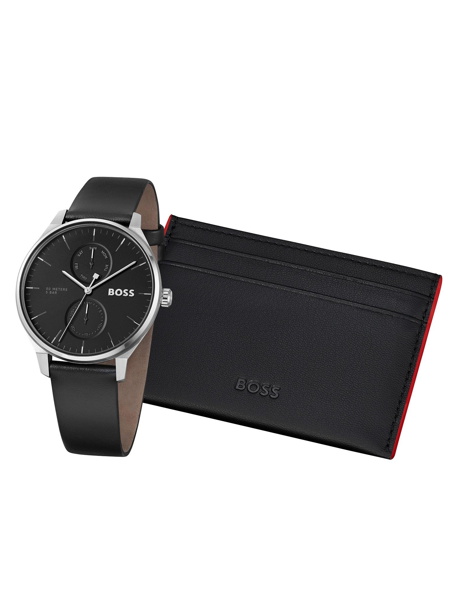 Watch and wallet top set hugo boss