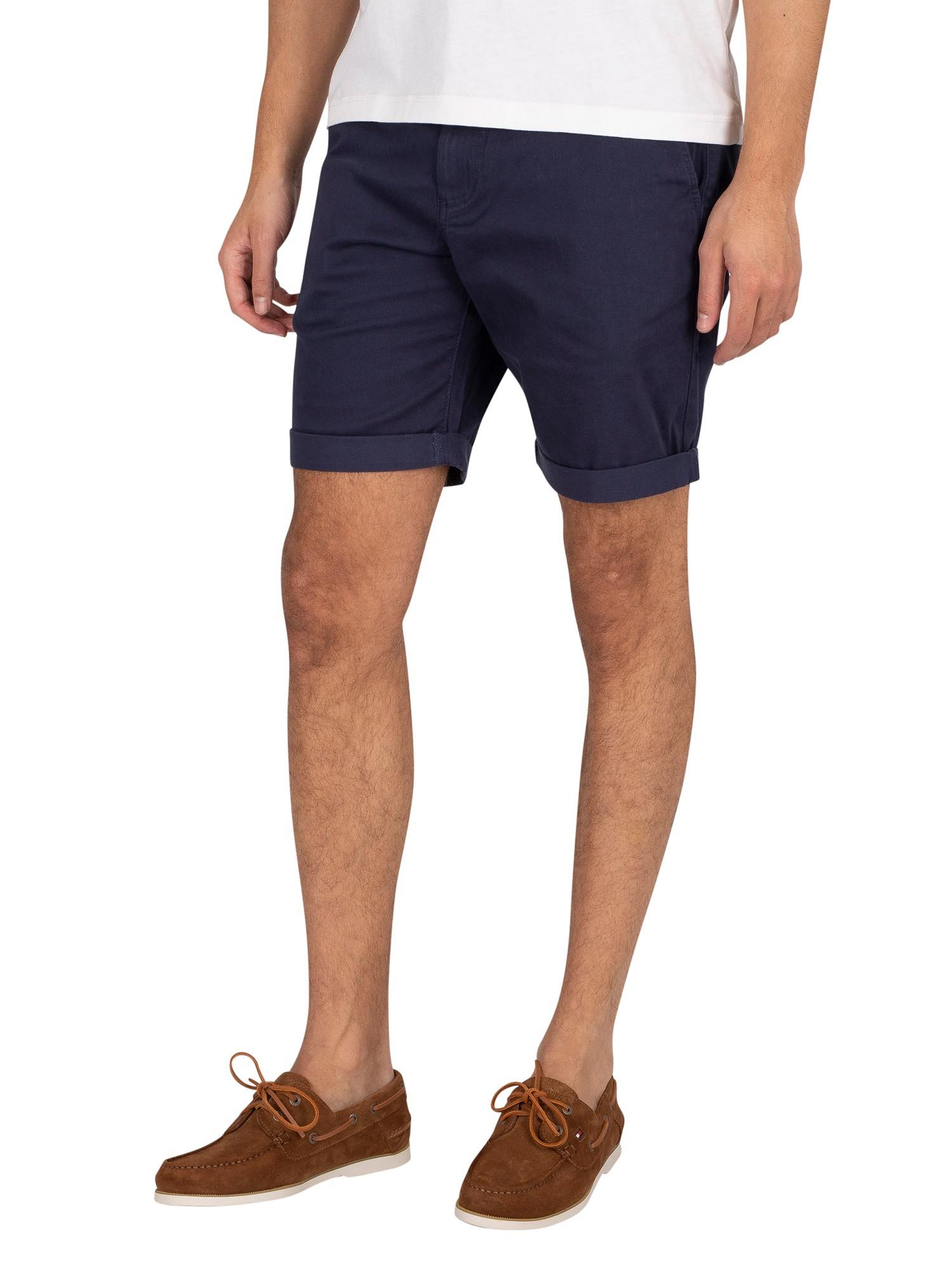 Tommy Hilfiger Denim Scanton Slim Chino Shorts in Twilight Navy (Blue) for  Men | Lyst