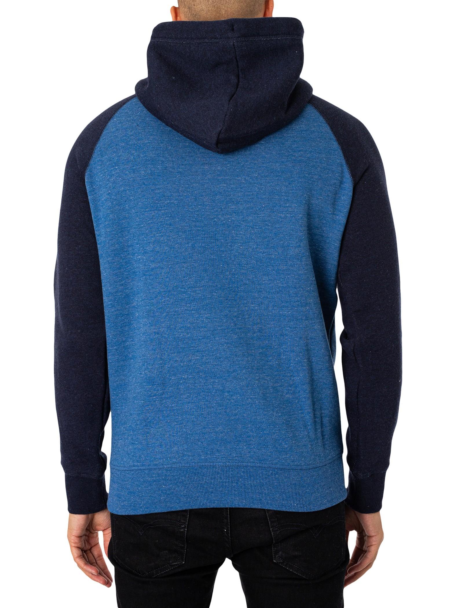 in Zip Baseball | Men Hoodie Superdry Blue for Lyst Essential