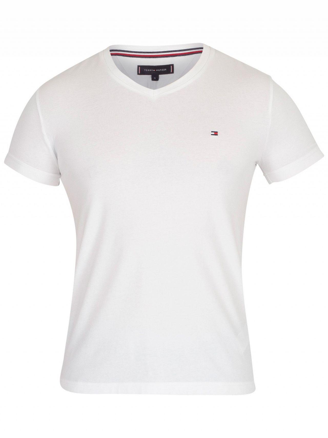 tommy hilfiger core stretch slim cneck tee